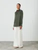 The Boyfriend: TENCEL™ Lyocell, Khaki sold by With Nothing Underneath