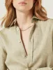 The Boyfriend: Linen, Sage Green sold by With Nothing Underneath