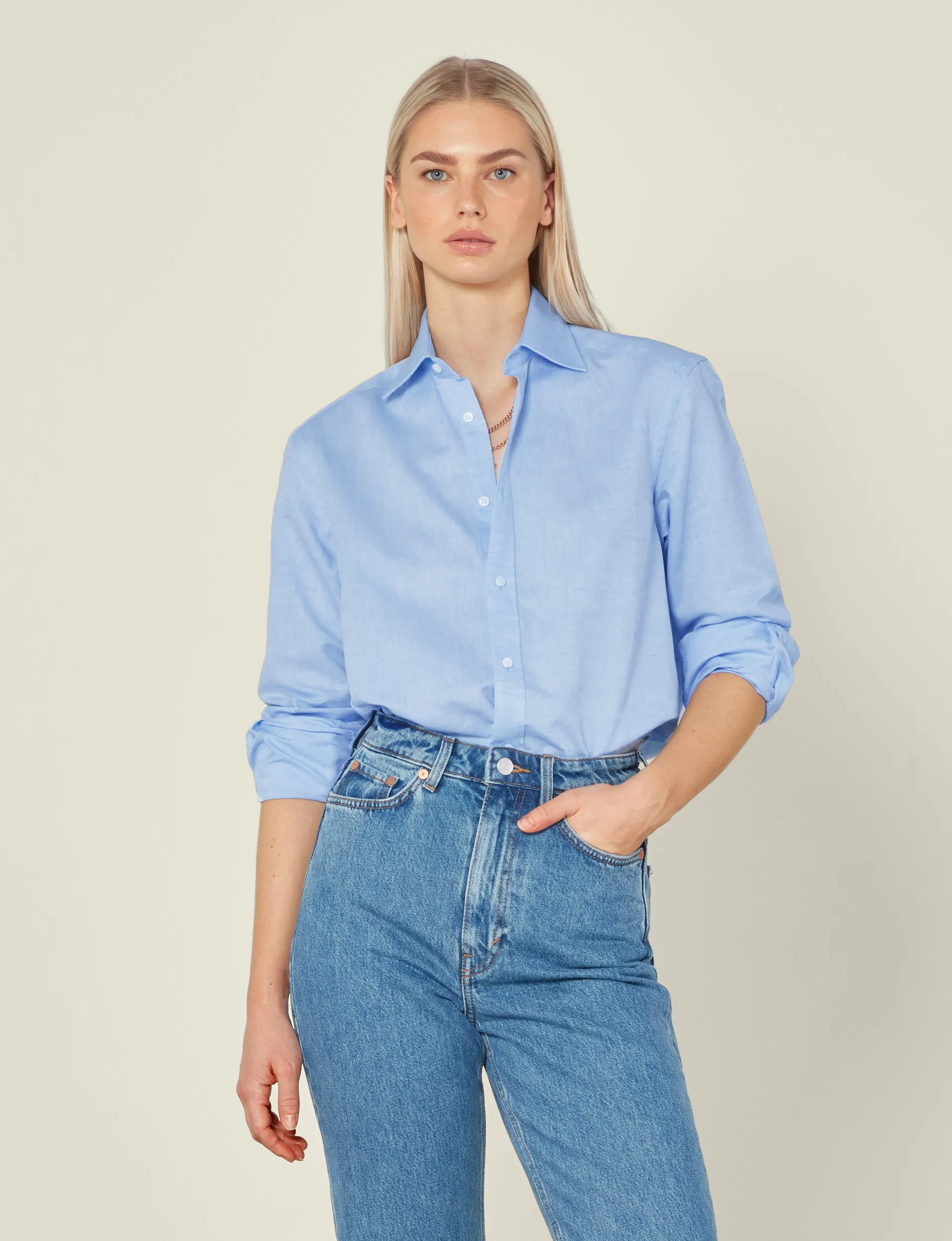 The Boyfriend: Weave, Celeste Blue sold by With Nothing Underneath product image thumbnail 2