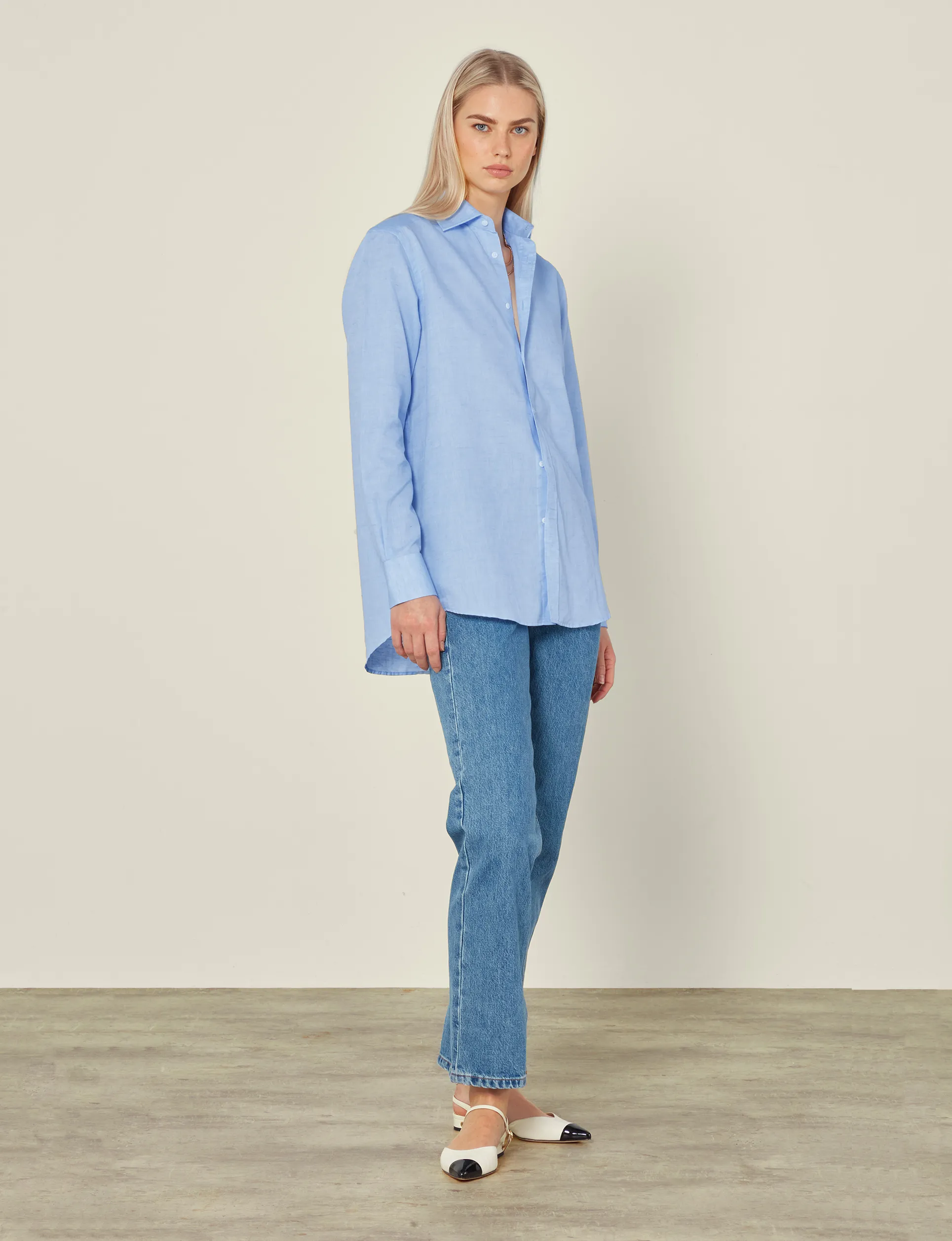 The Boyfriend: Weave, Celeste Blue sold by With Nothing Underneath product image thumbnail 4