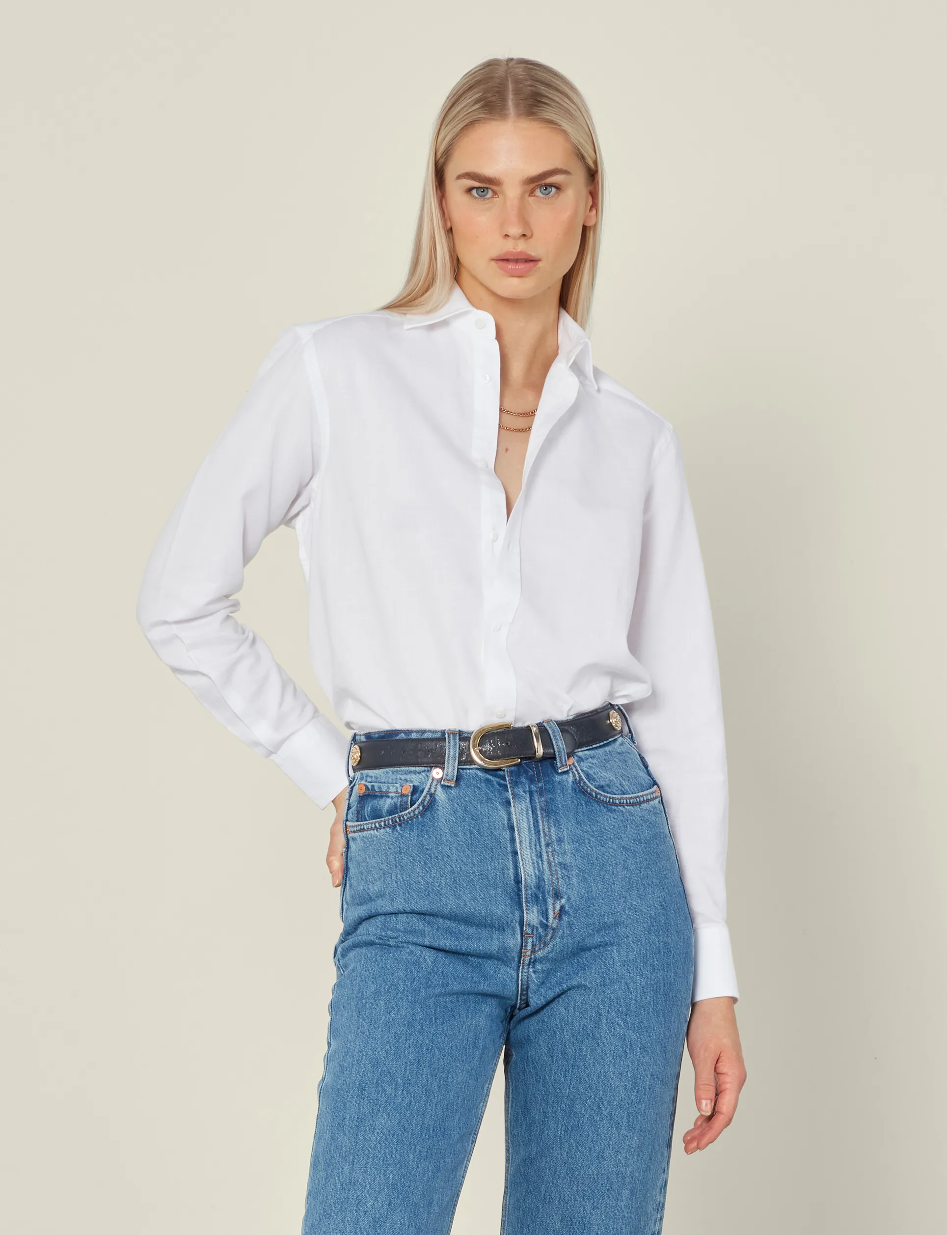 The Boyfriend: Weave, White sold by With Nothing Underneath product image thumbnail 3