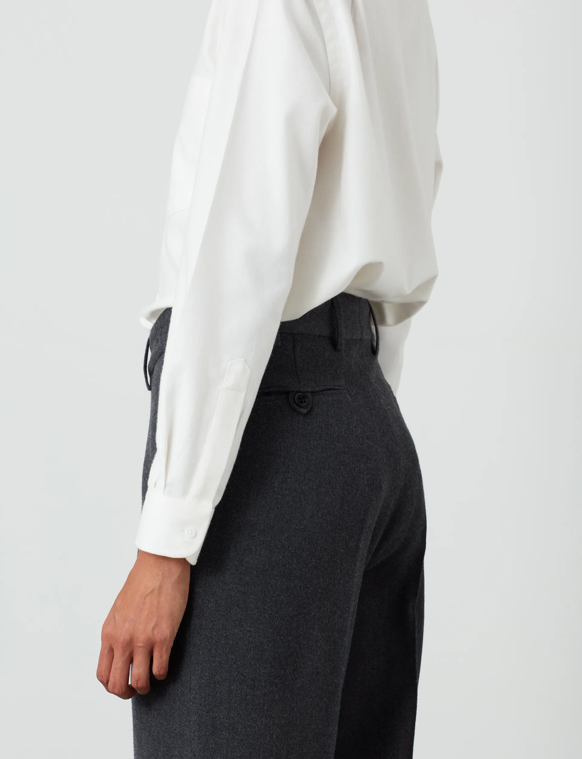 The Classic: Fine Brushed, Off-White sold by With Nothing Underneath product image thumbnail 5