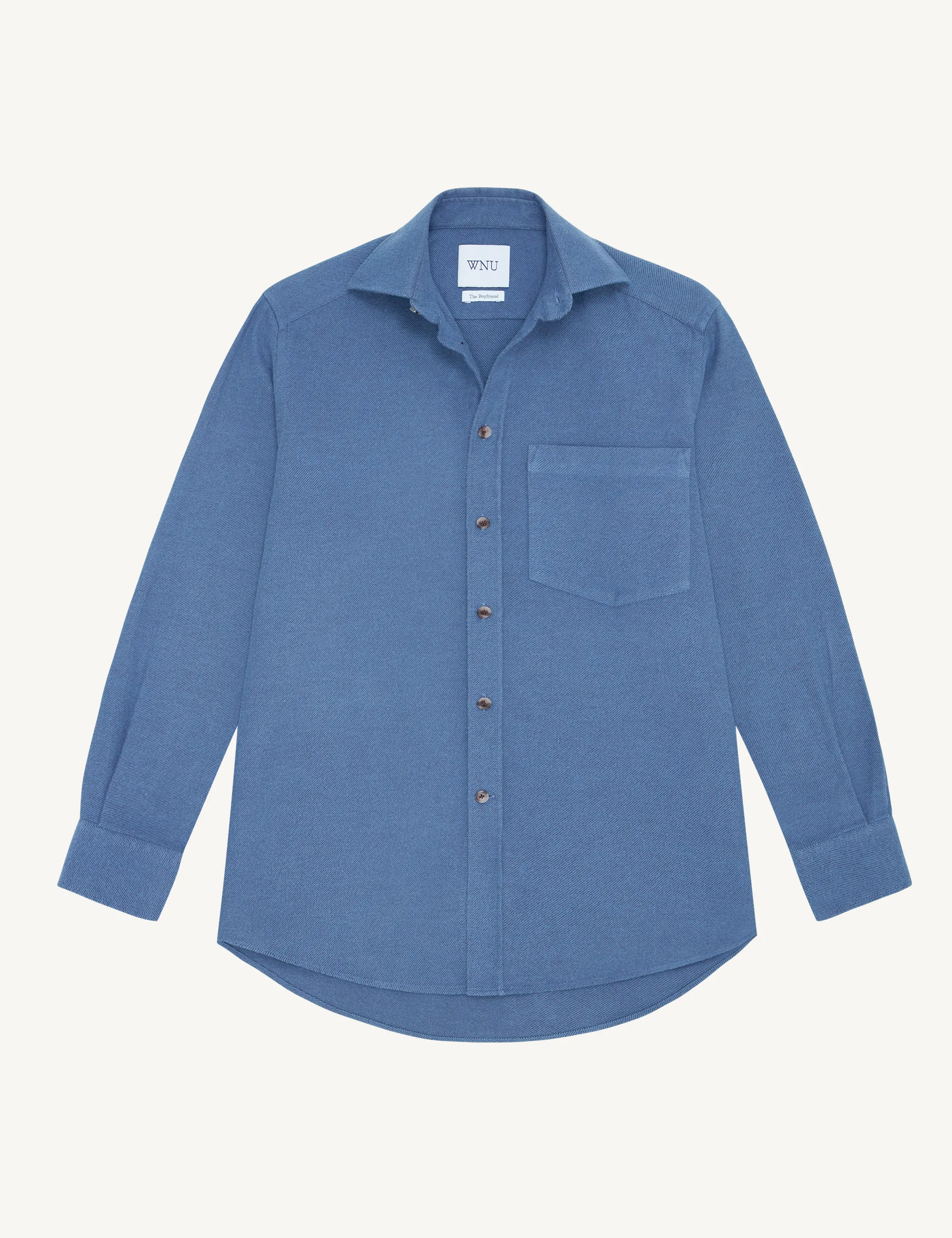 The Boyfriend: Brushed, Alaska Blue sold by With Nothing Underneath product image thumbnail 3