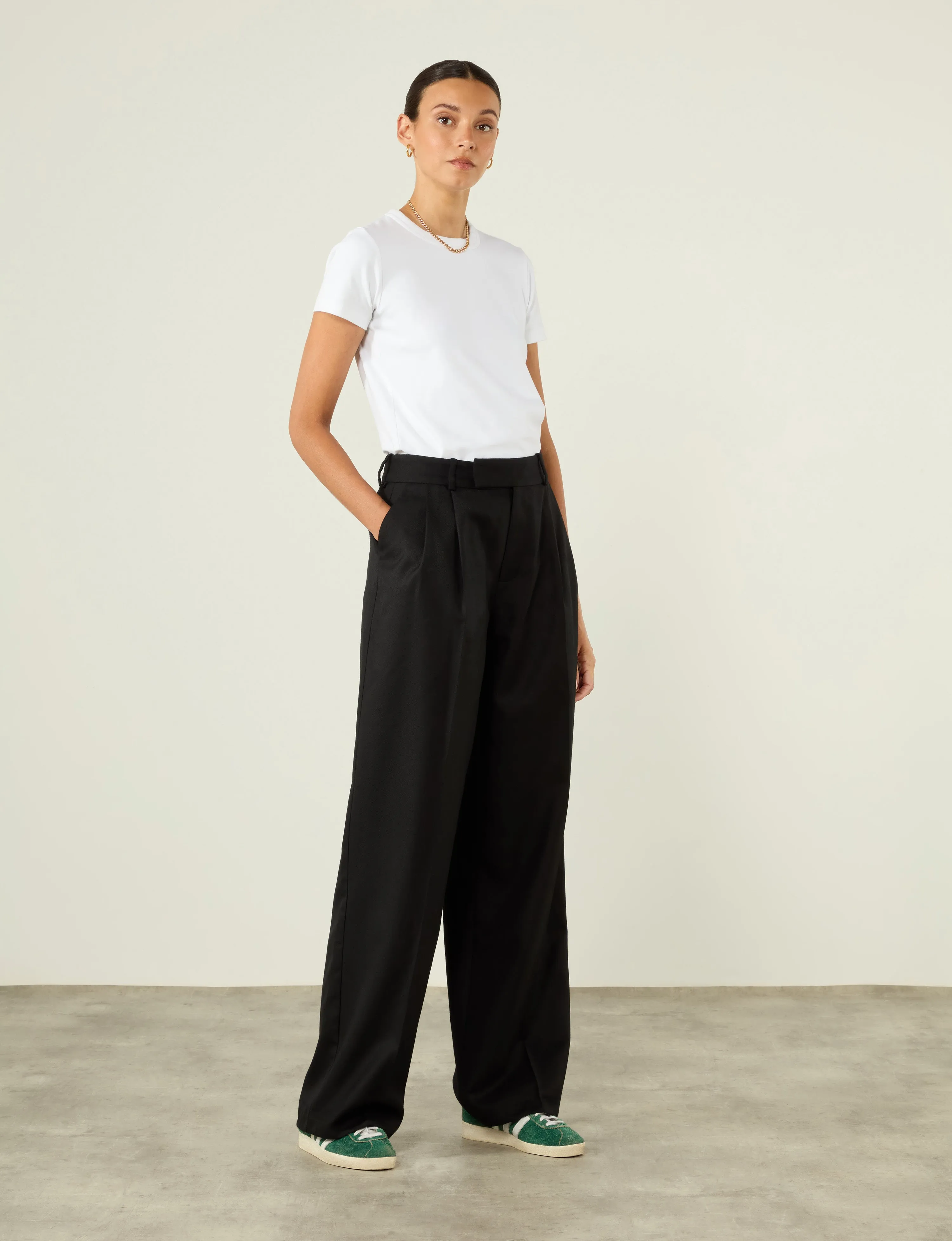 Rampling Trouser: Wool, Black sold by With Nothing Underneath product image thumbnail 3