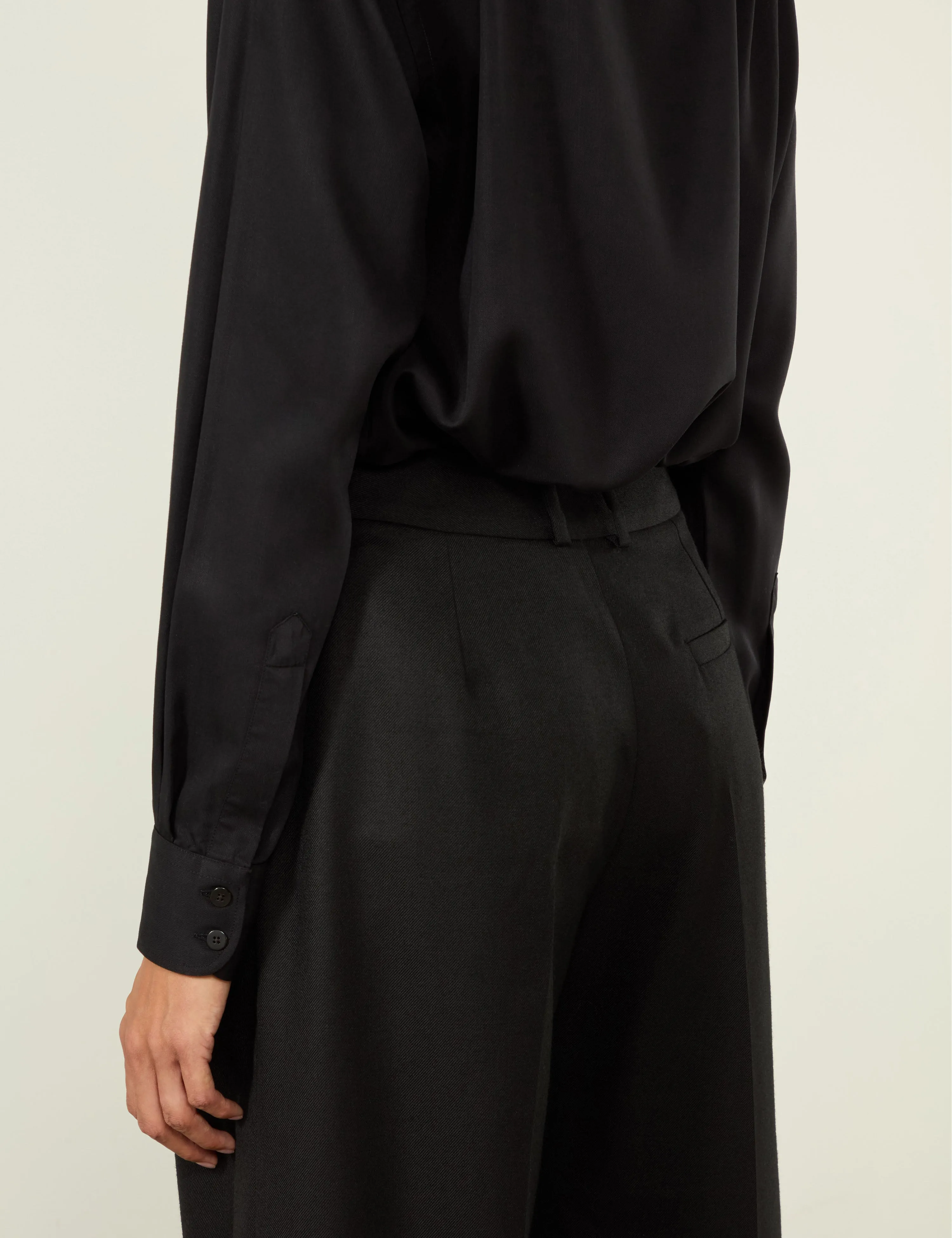 The Boyfriend: TENCEL™ Lyocell, Black sold by With Nothing Underneath product image thumbnail 5