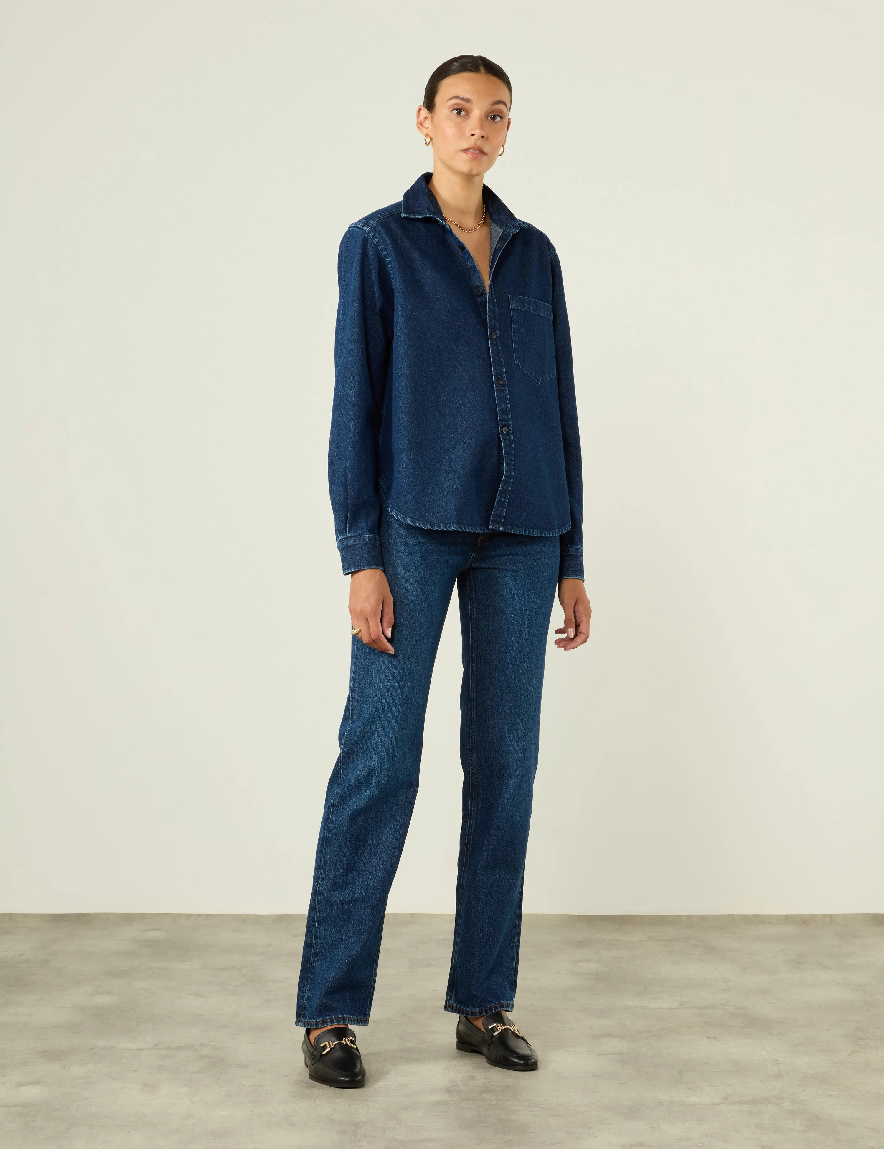 The Classic: Denim, Indigo sold by With Nothing Underneath product image thumbnail 4