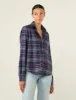 The Classic: Fine Brushed, Blue and Red Plaid sold by With Nothing Underneath