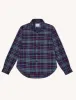 The Classic: Fine Brushed, Blue and Red Plaid sold by With Nothing Underneath