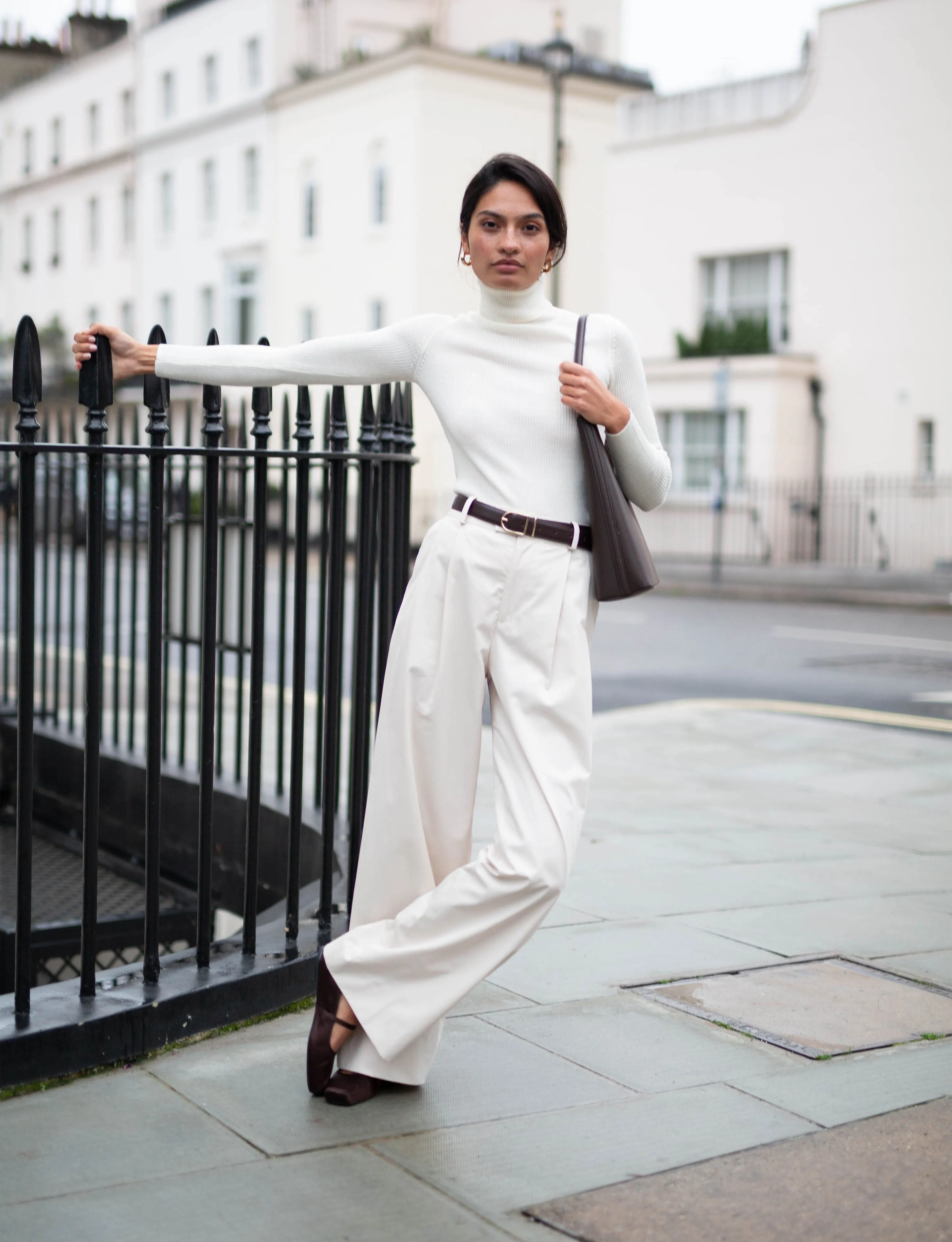 Rampling Trouser: Cotton, Fawn sold by With Nothing Underneath