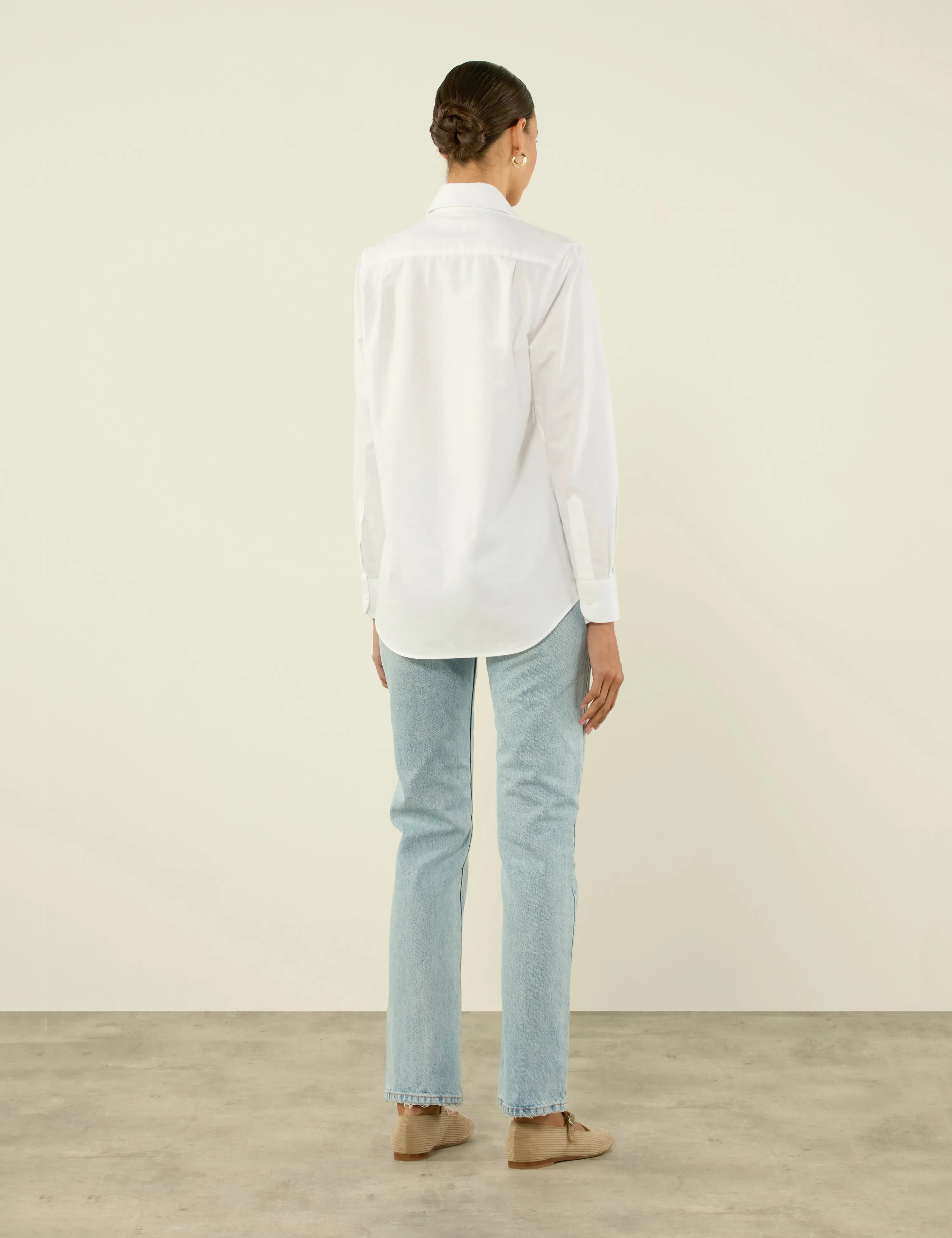 The Boyfriend: Oxford, White sold by With Nothing Underneath product image thumbnail 5