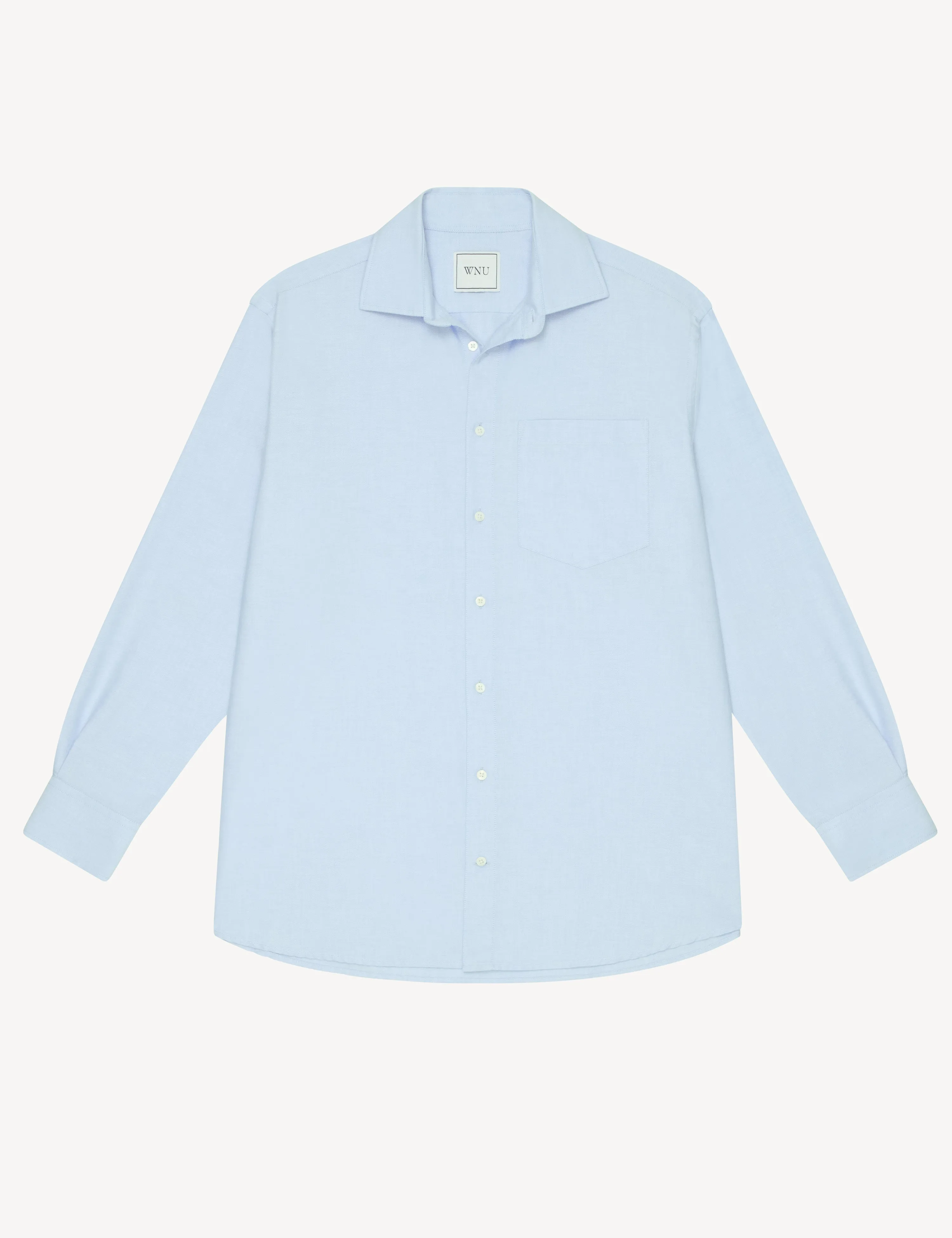 The Oversized: Oxford, Celeste Blue sold by With Nothing Underneath product image thumbnail 3