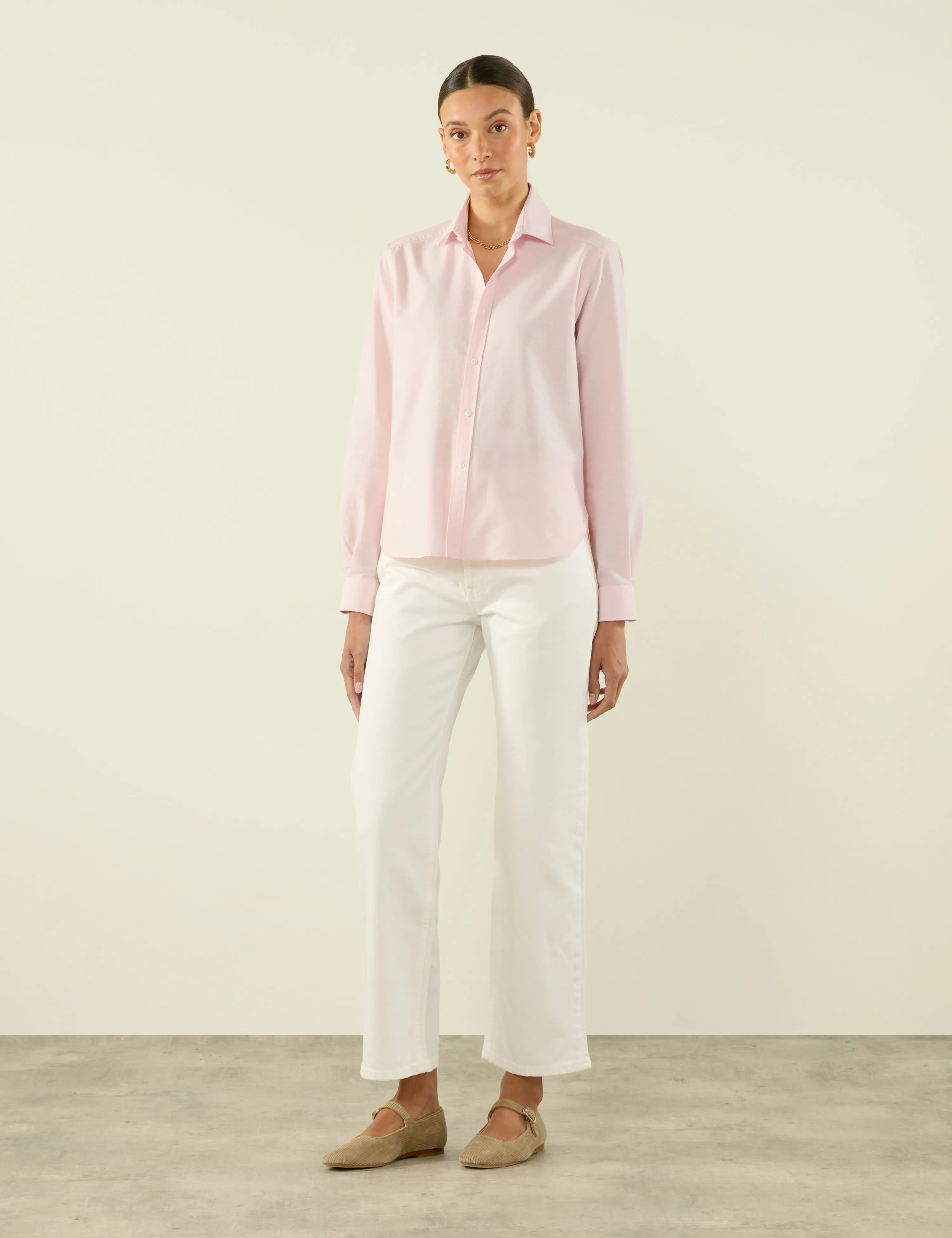 The Classic: Oxford, Rose Pink sold by With Nothing Underneath