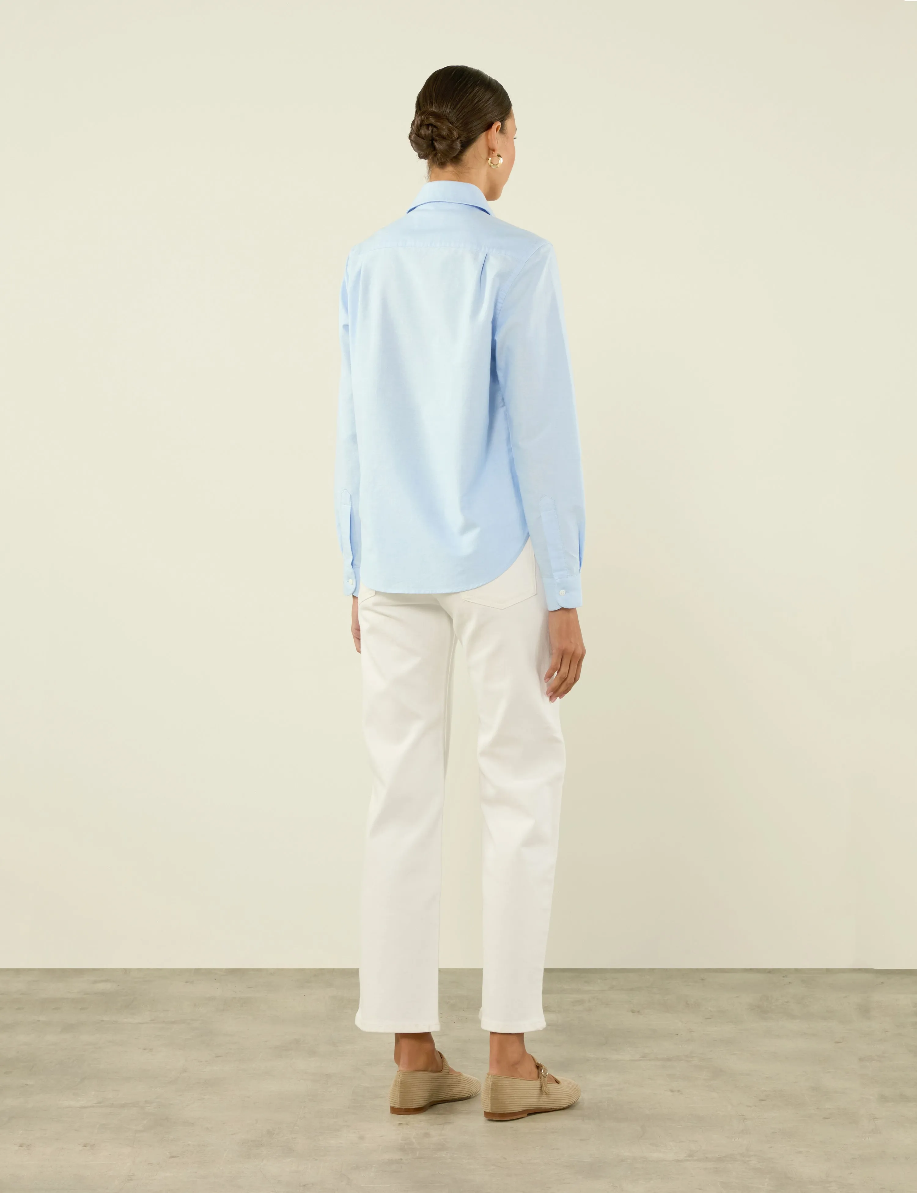 The Classic: Oxford, Celeste Blue sold by With Nothing Underneath product image thumbnail 5