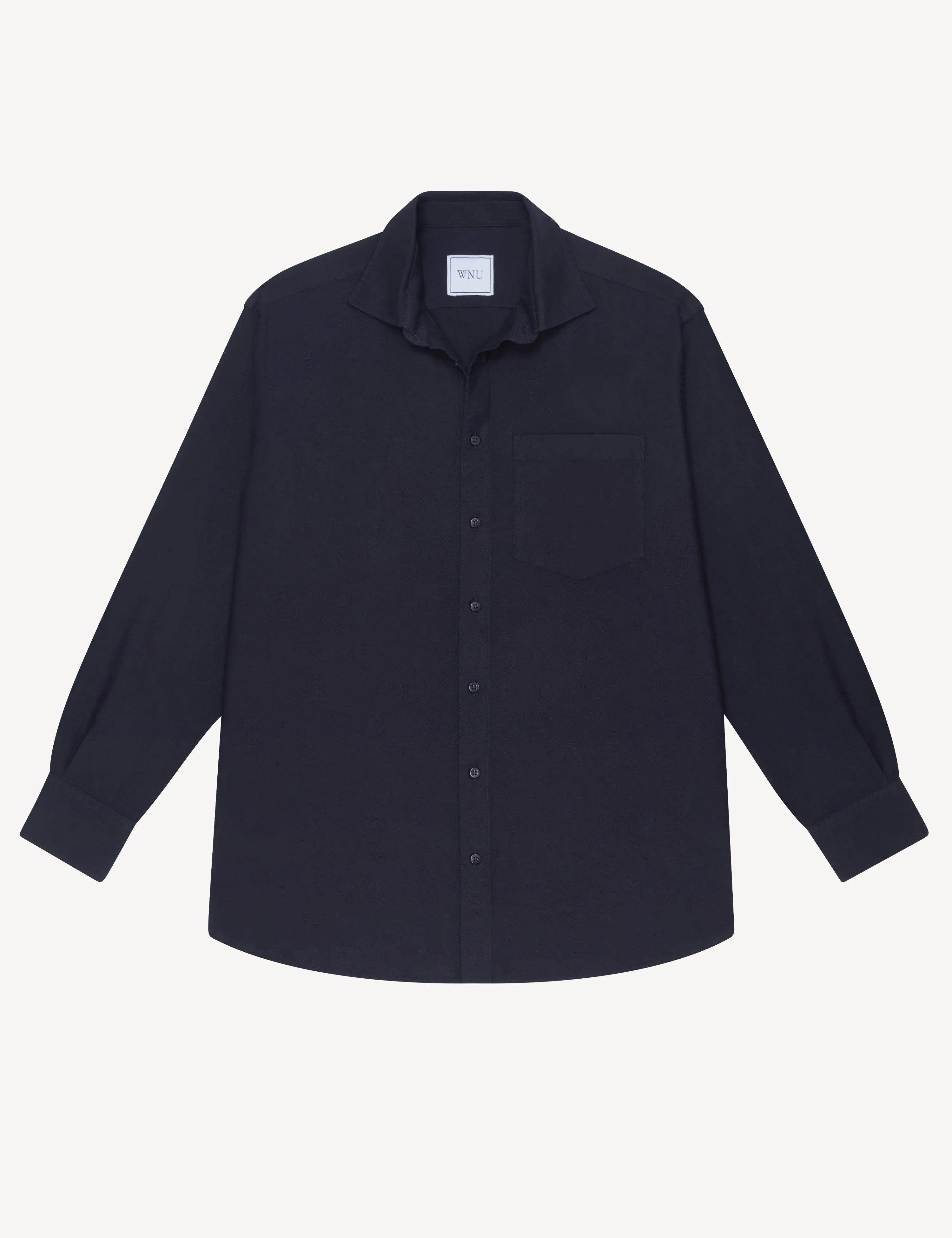 The Oversized: Oxford, Navy Blue sold by With Nothing Underneath product image thumbnail 3