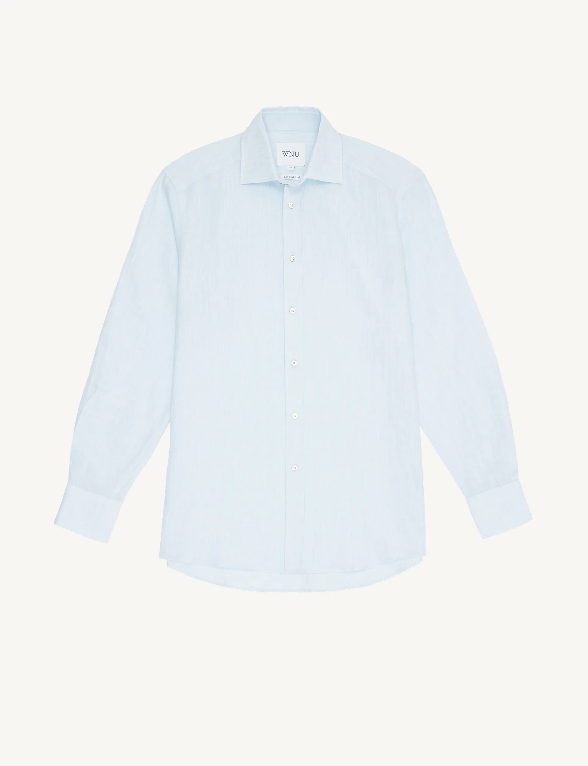The Boyfriend: Linen, Periwinkle Blue sold by With Nothing Underneath product image thumbnail 2