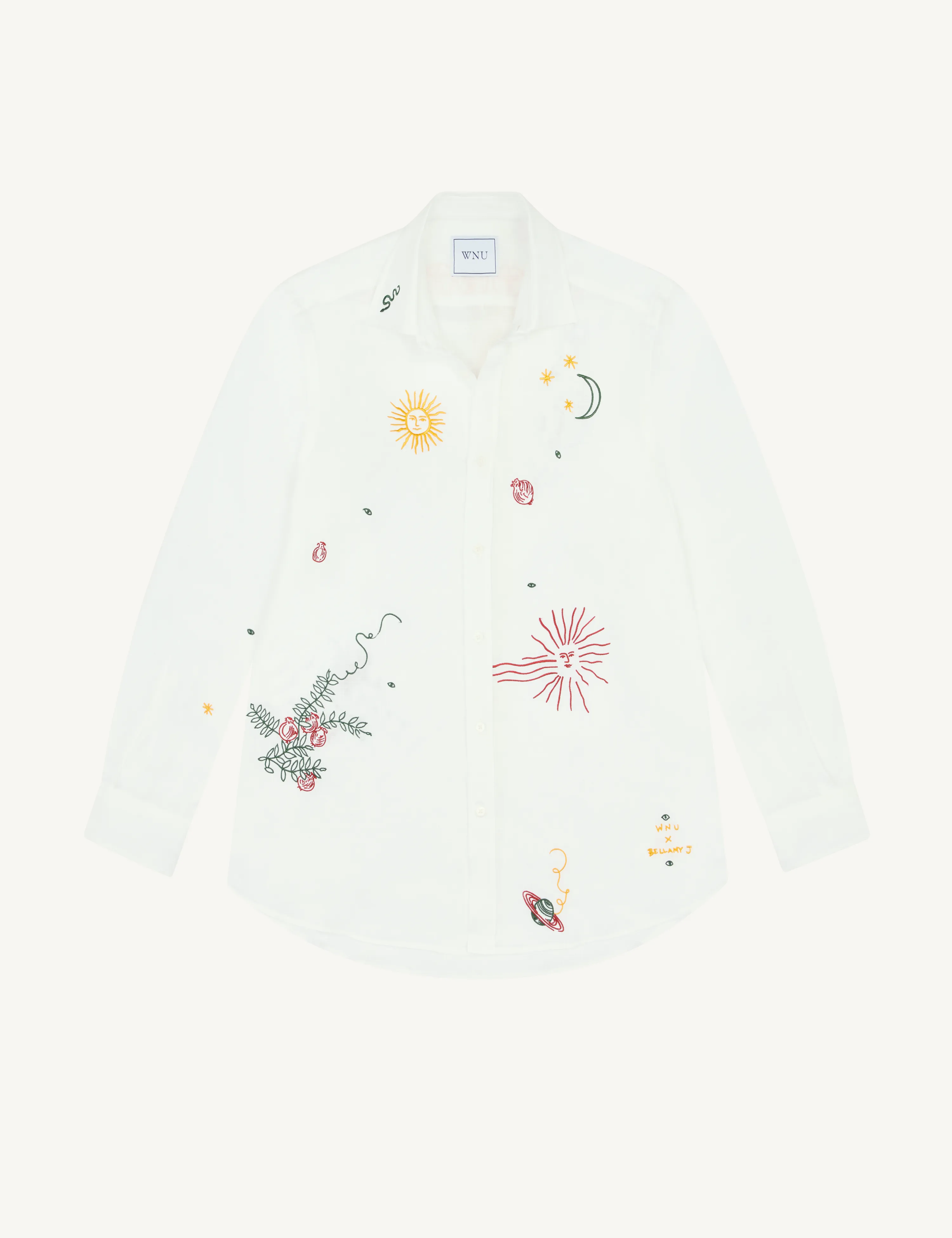 The Boyfriend: Linen, White x Bellamy Jean sold by With Nothing Underneath product image thumbnail 3