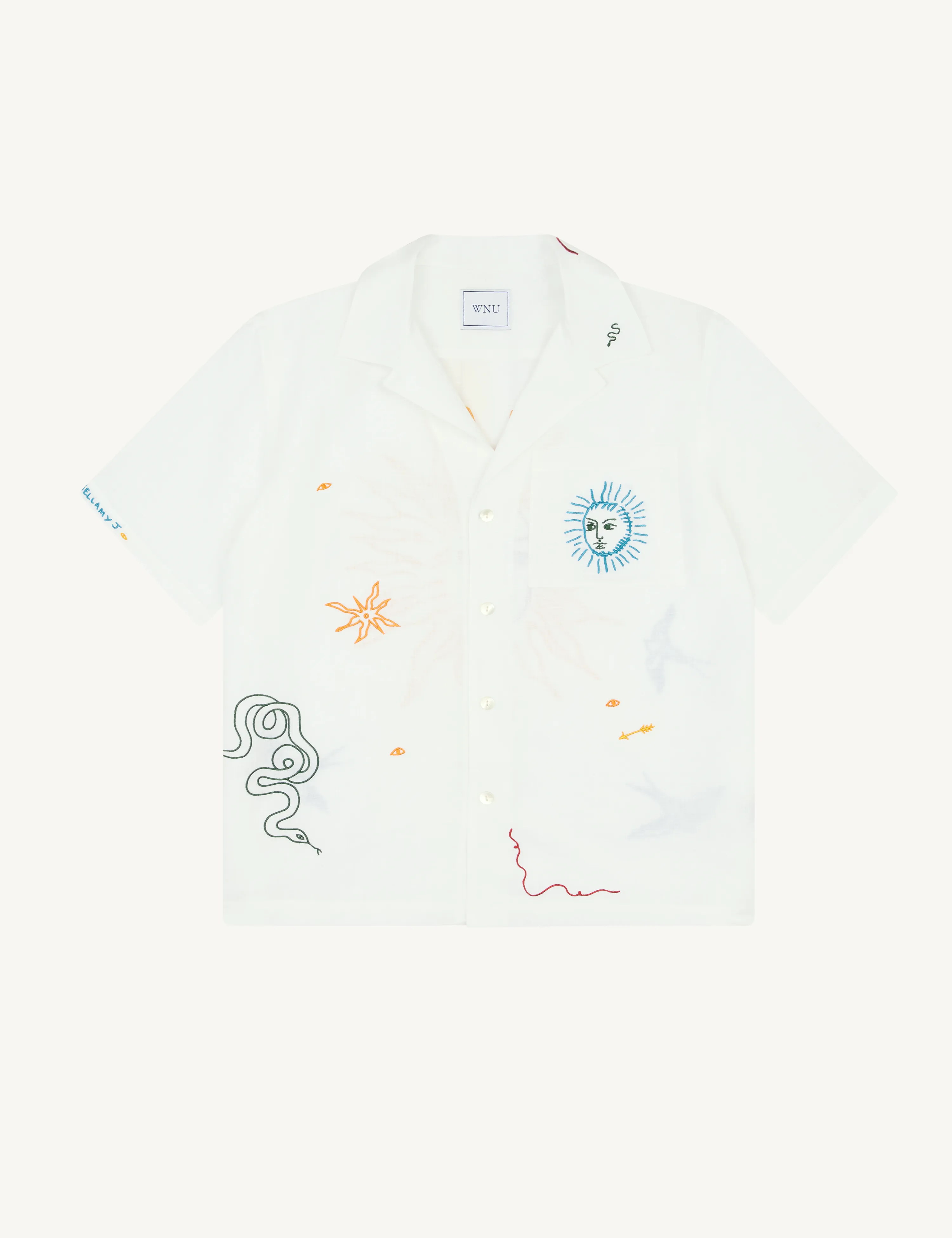 The Cabana: Linen, White x Bellamy Jean sold by With Nothing Underneath product image thumbnail 3