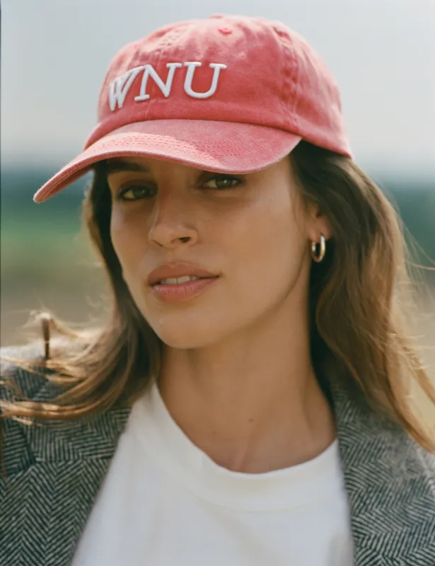 The Cap: Cotton, Washed Red sold by With Nothing Underneath