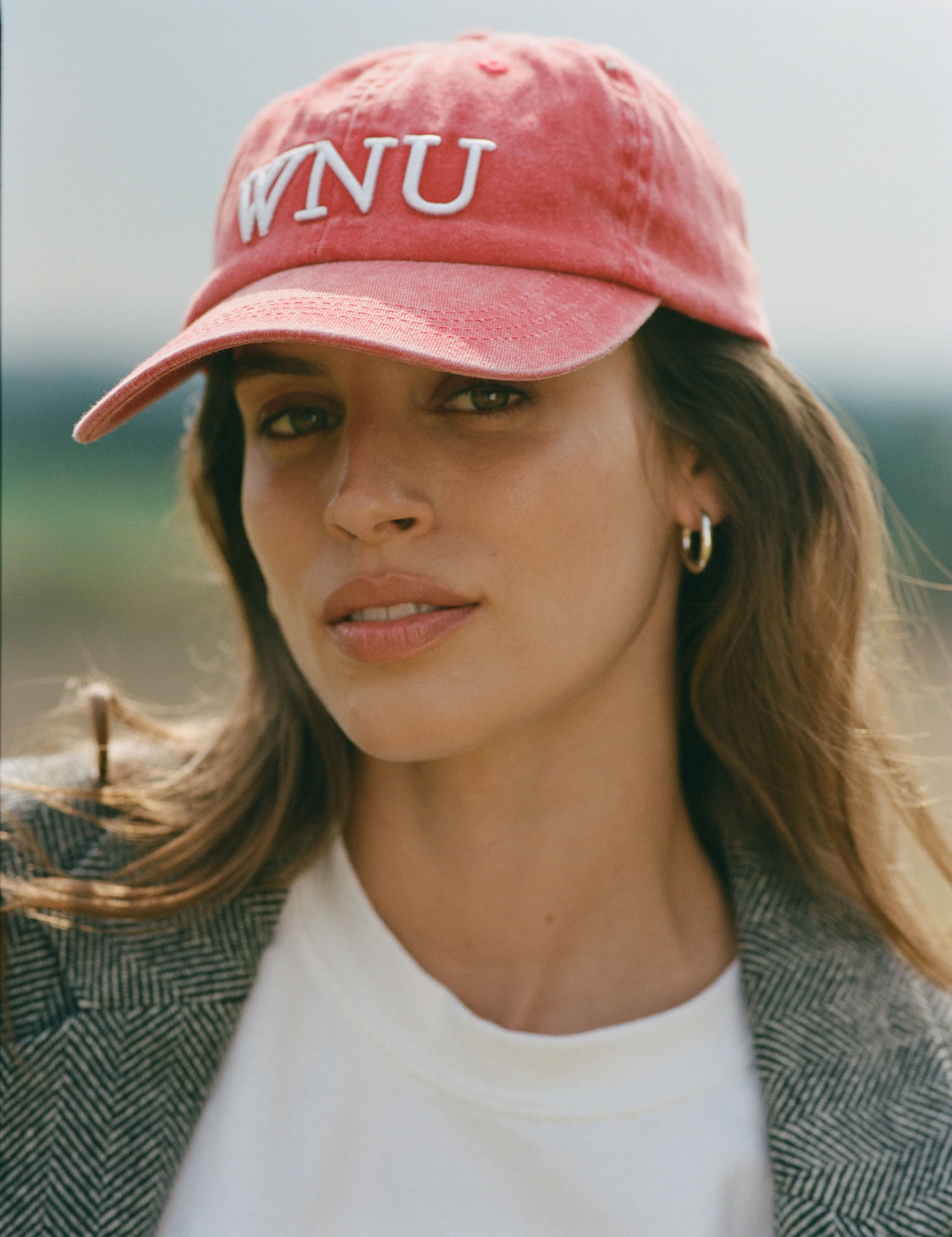 The Cap: Cotton, Washed Red sold by With Nothing Underneath