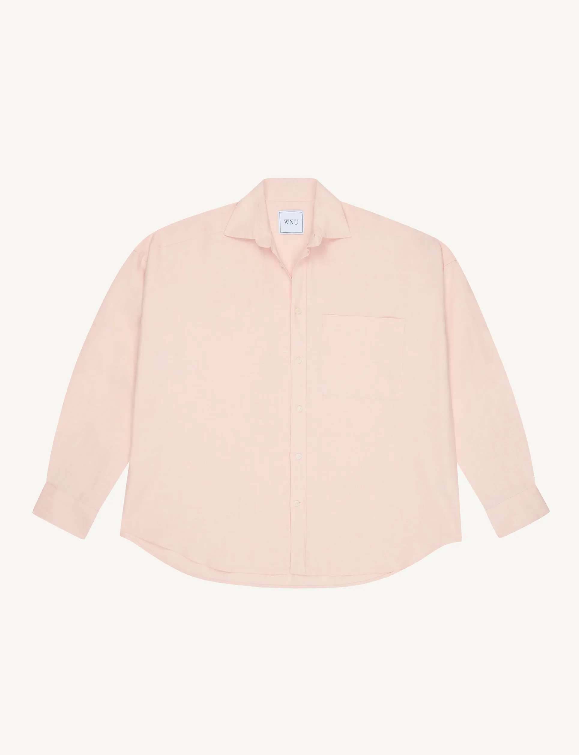 The Weekend: Hemp Shirt & Boxer Set, Blush Pink sold by With Nothing Underneath product image thumbnail 3