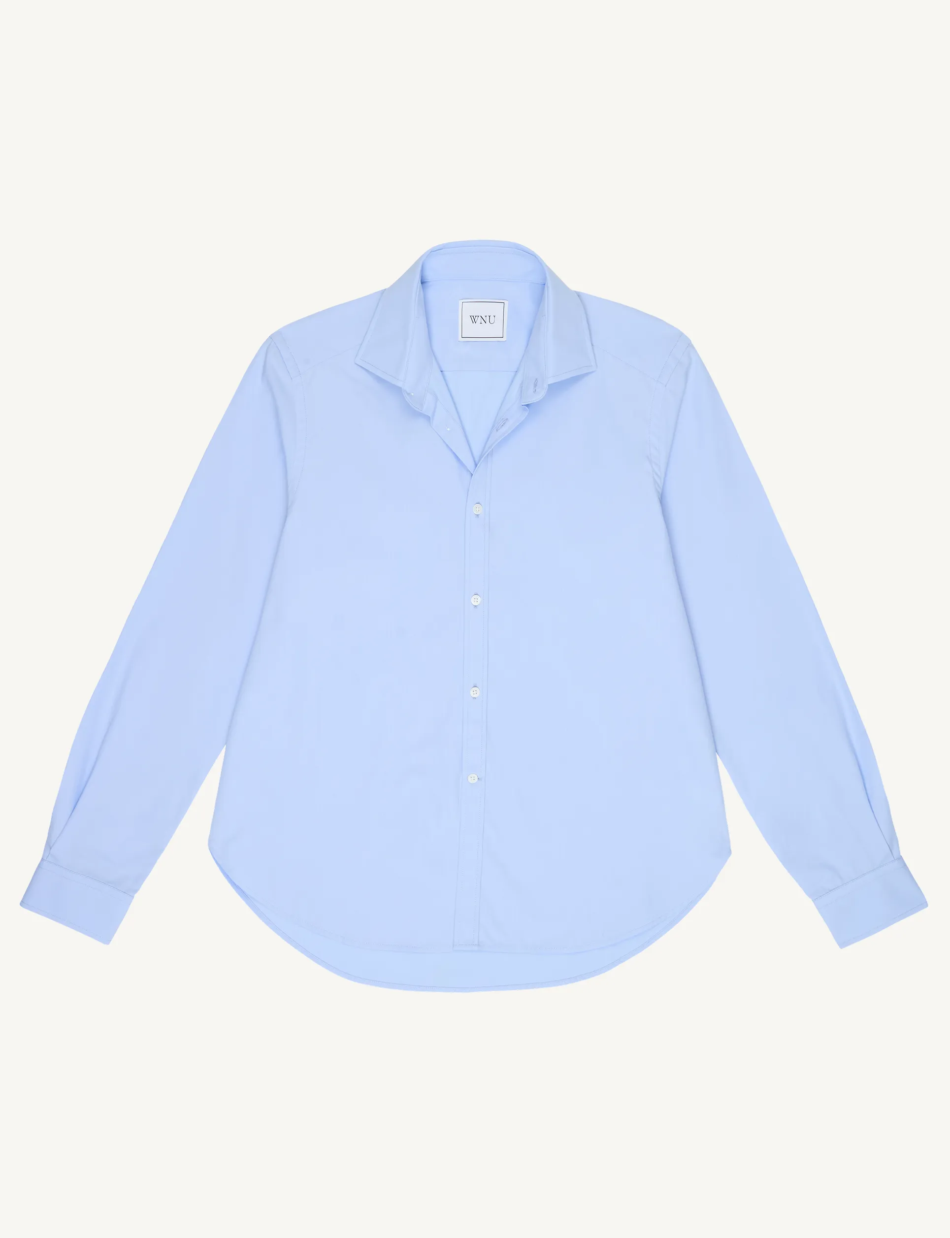 The Classic: Fine Poplin, Sky Blue sold by With Nothing Underneath product image thumbnail 2