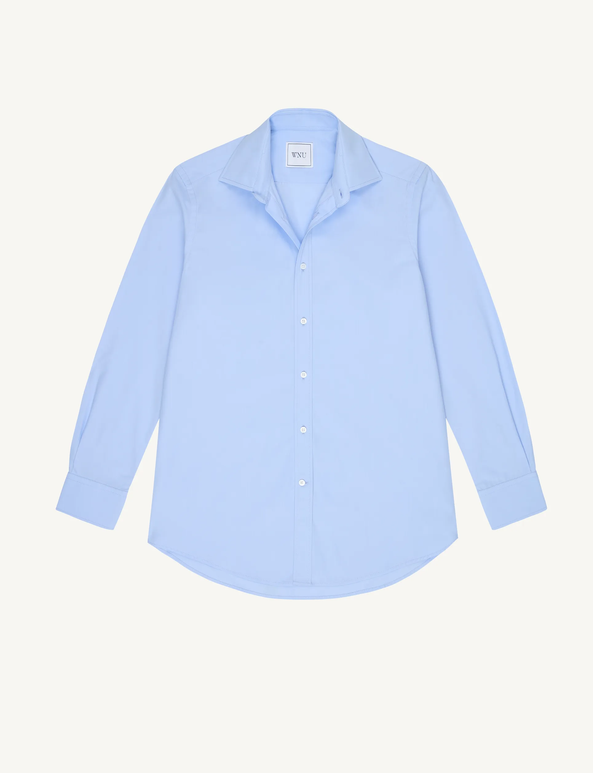 The Boyfriend: Fine Poplin, Sky Blue sold by With Nothing Underneath product image thumbnail 3