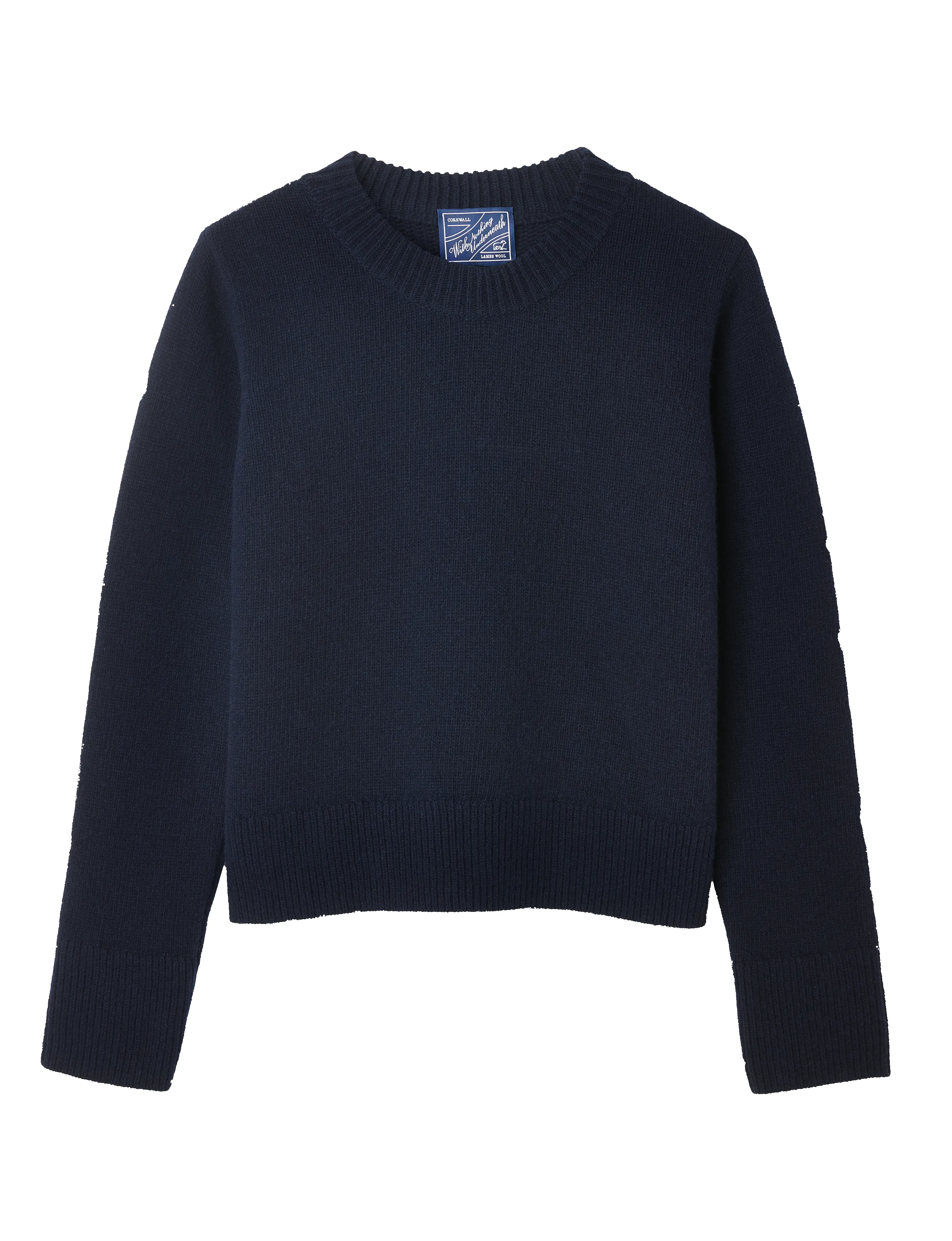 Devon Jumper: Wool, Navy Blue sold by With Nothing Underneath product image thumbnail 3