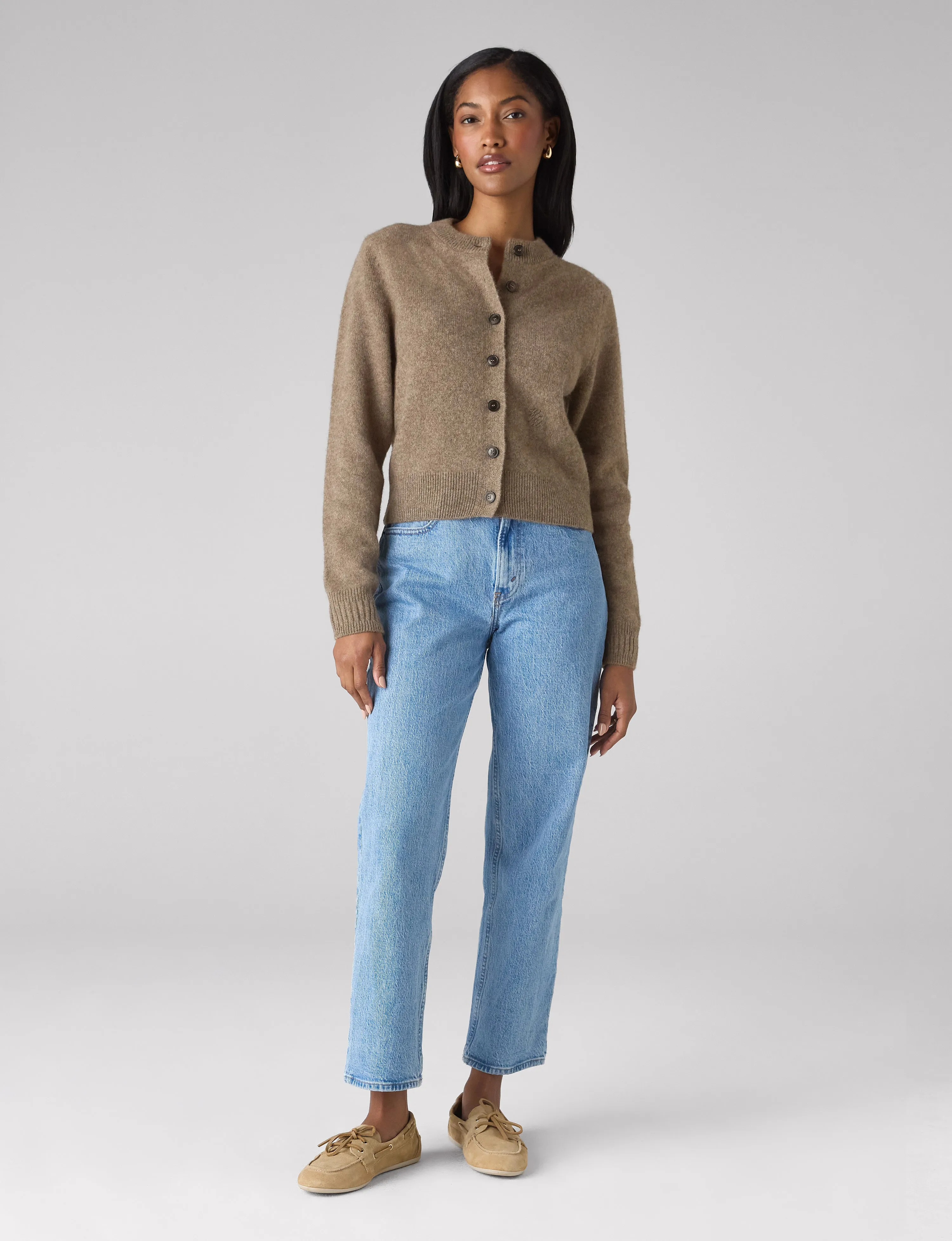 Jura Cardigan: Yak Wool, Coffee sold by With Nothing Underneath product image thumbnail 5