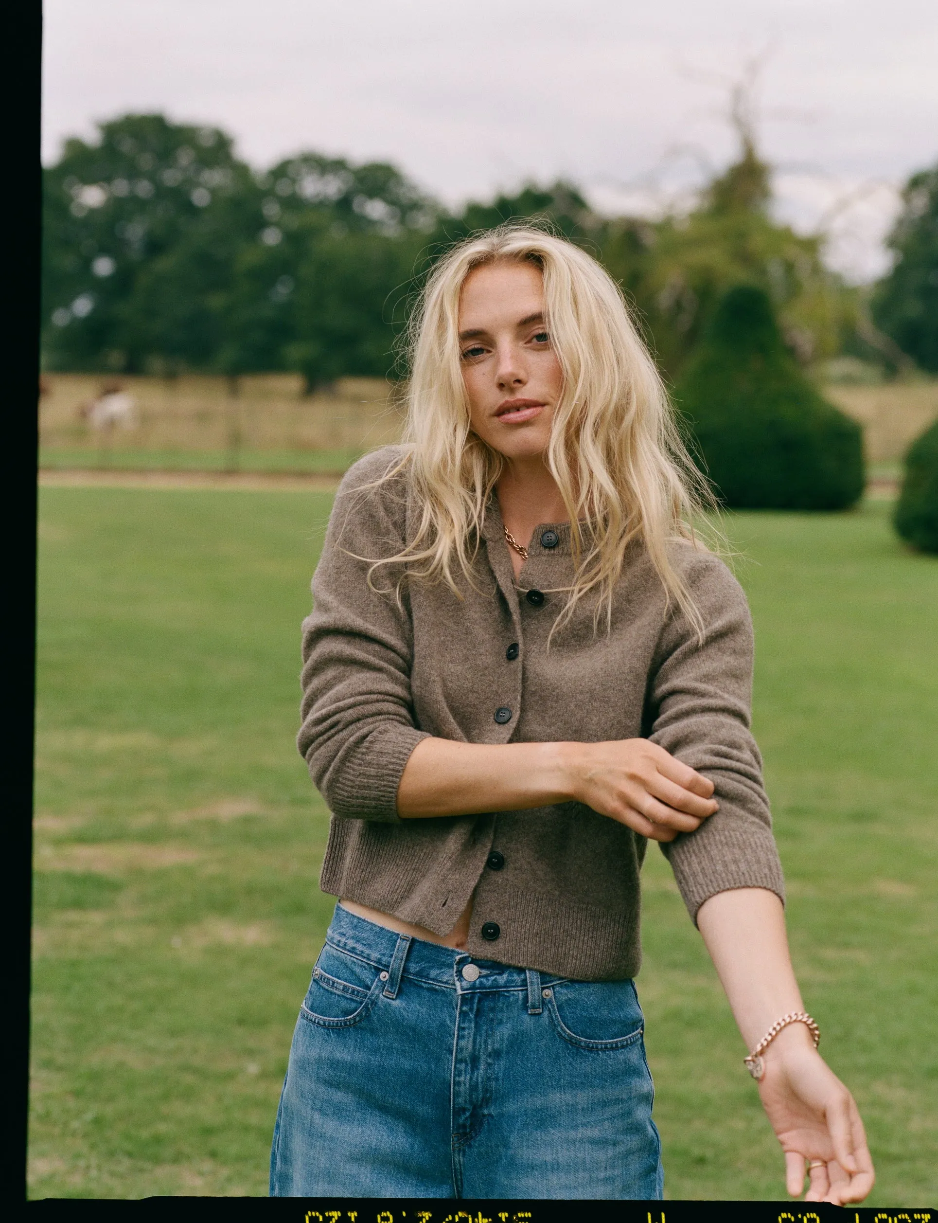 Jura Cardigan: Yak Wool, Coffee sold by With Nothing Underneath