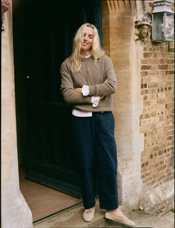 Mull Crew: Yak Wool, Coffee sold by With Nothing Underneath