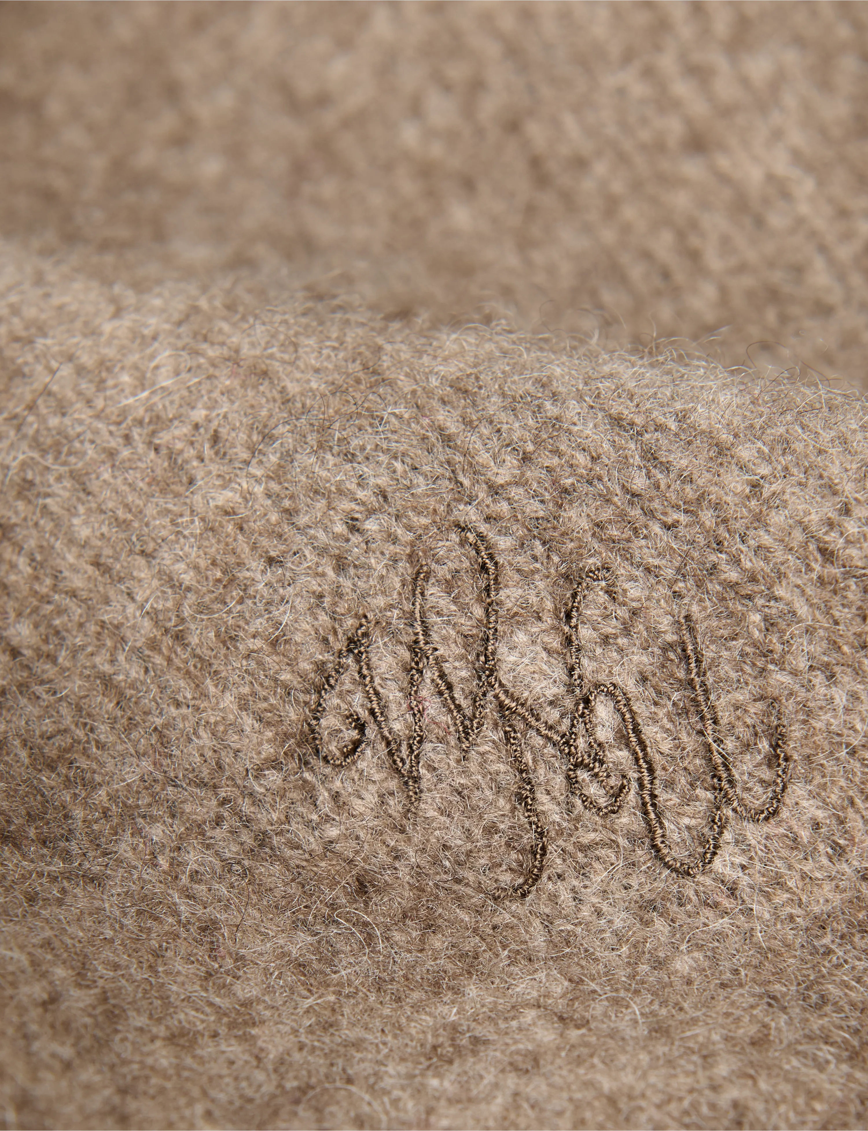 Mull Crew: Yak Wool, Coffee sold by With Nothing Underneath product image thumbnail 4