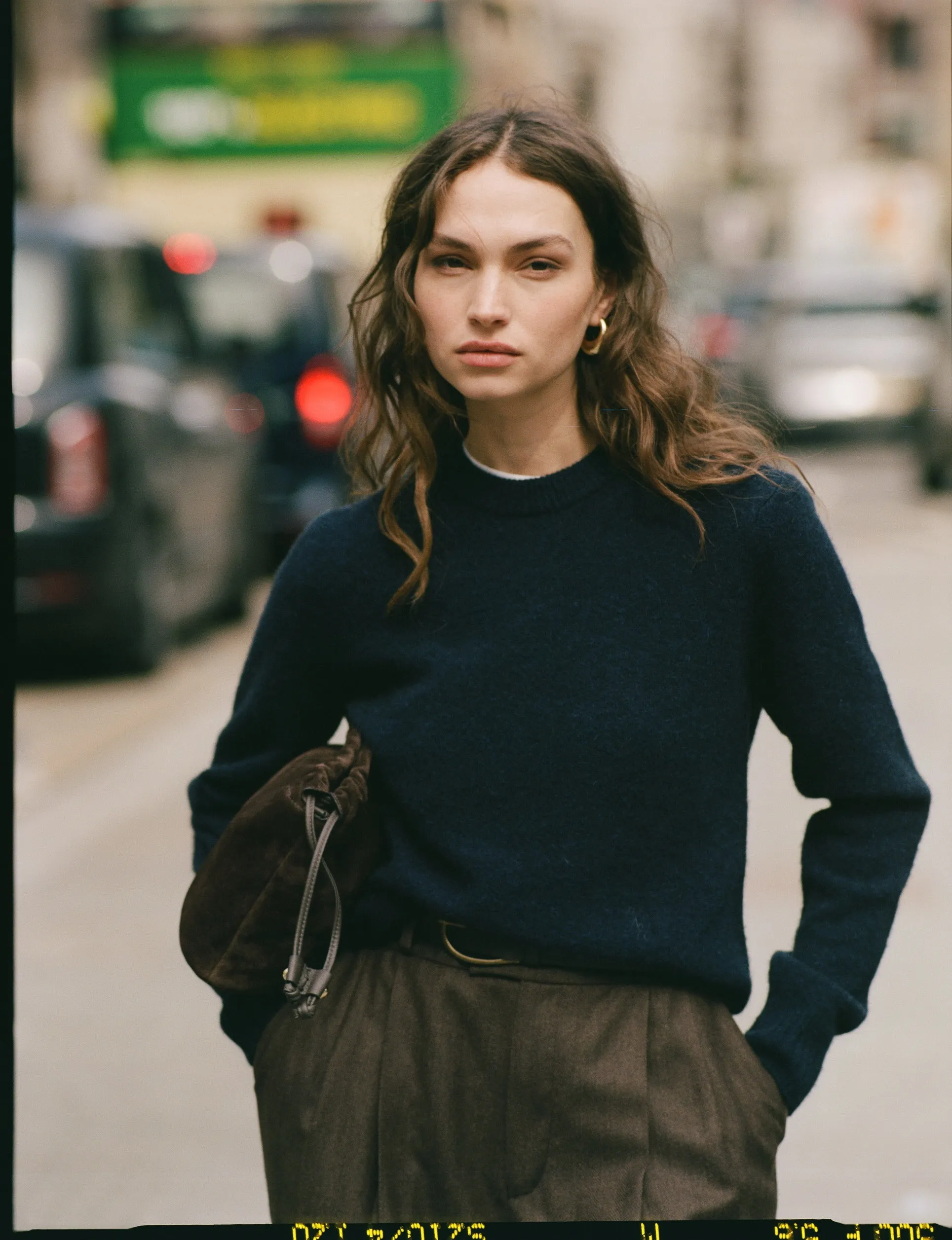 Mull Crew: Yak Wool, Navy Blue sold by With Nothing Underneath