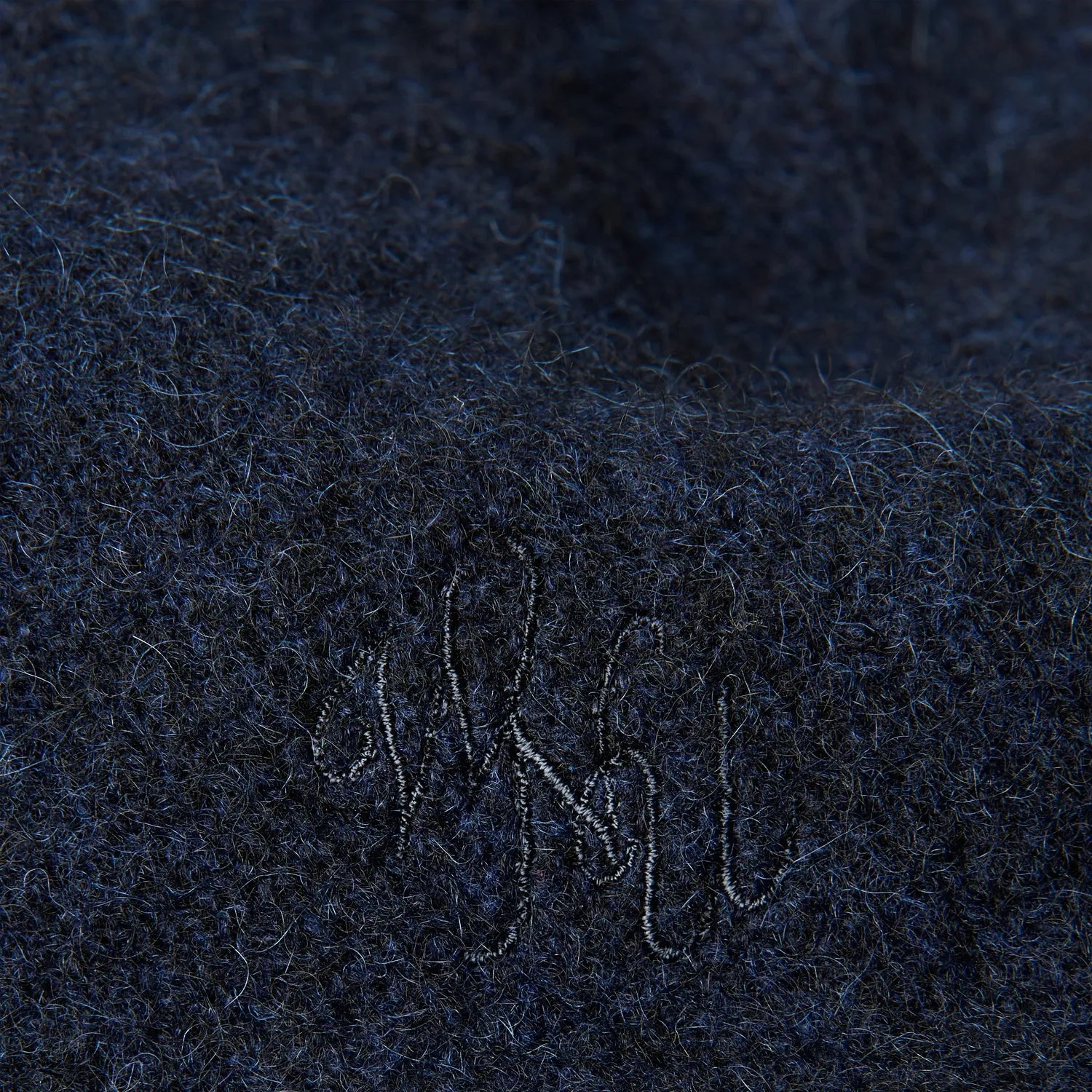 Mull Crew: Yak Wool, Navy Blue sold by With Nothing Underneath product image thumbnail 4