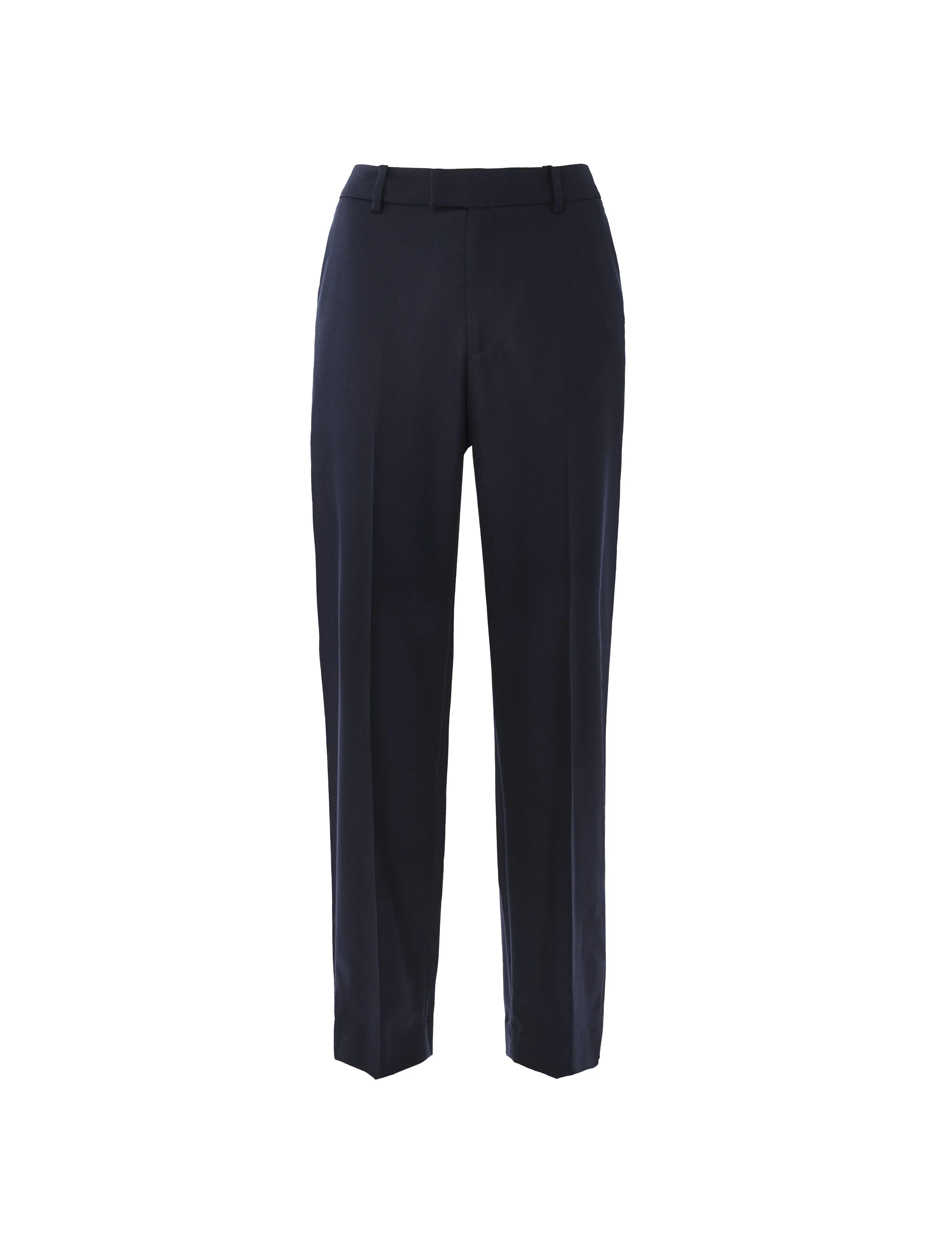 Regent Cigarette Trouser: Wool, Navy sold by With Nothing Underneath product image thumbnail 3