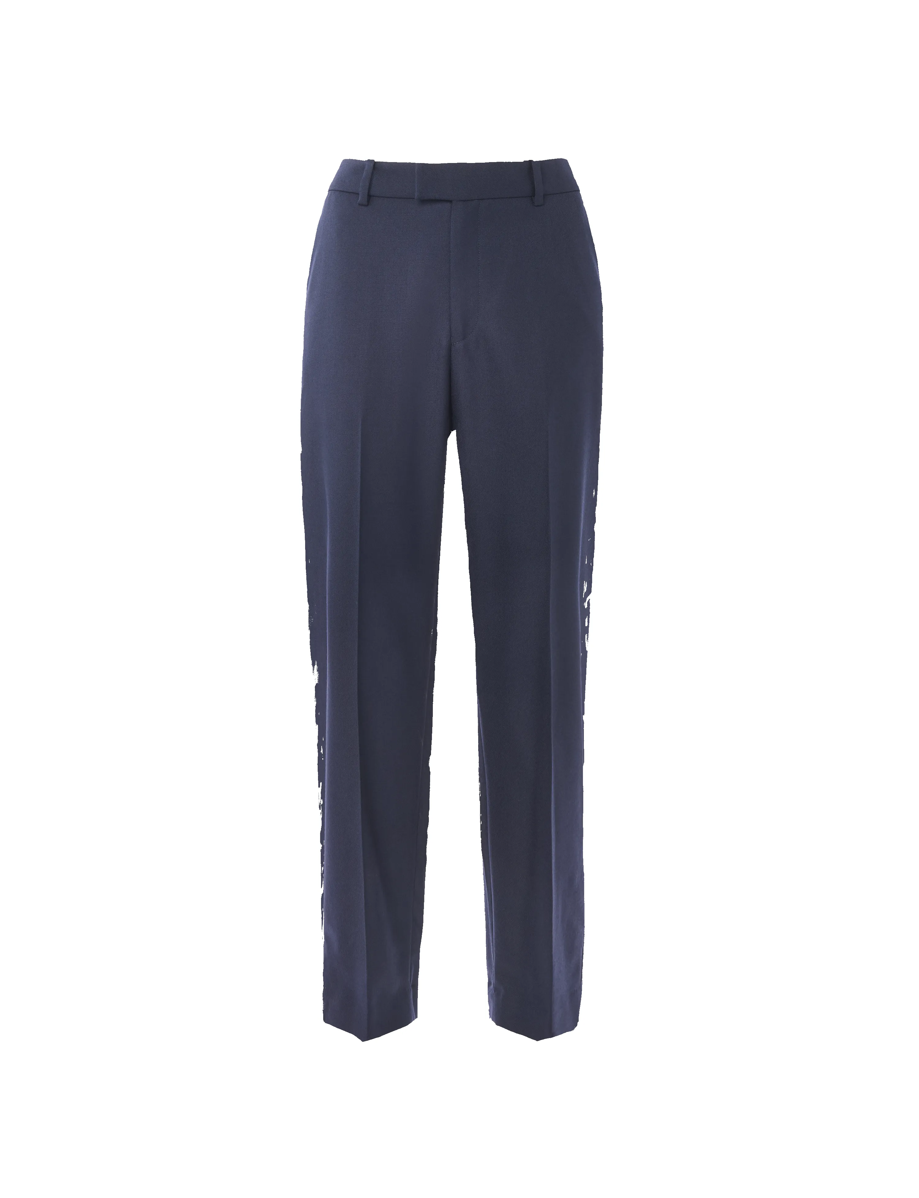 Regent Cigarette Trouser: Wool, Navy sold by With Nothing Underneath product image thumbnail 2