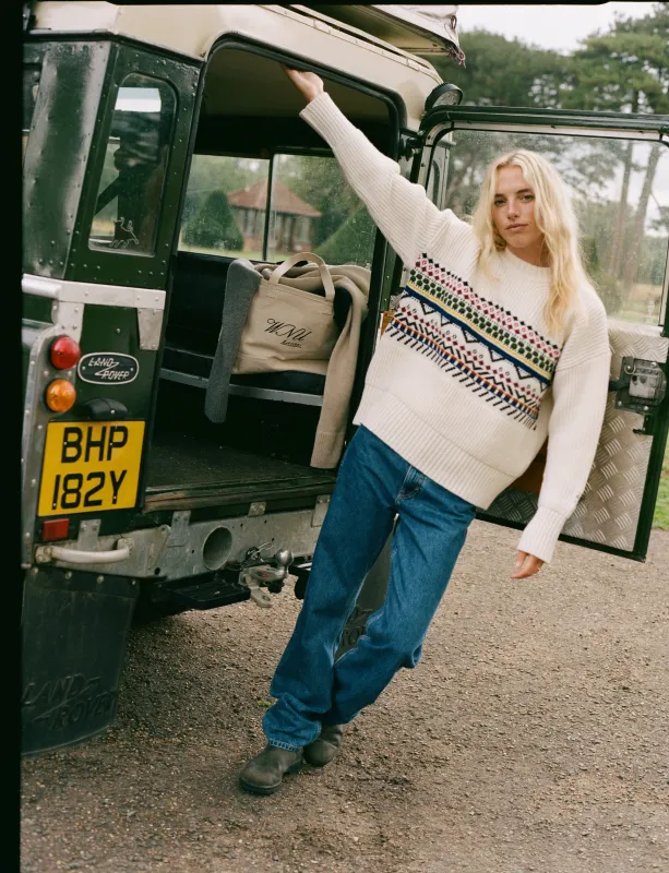 Chamonix Jumper: Wool, Multi sold by With Nothing Underneath