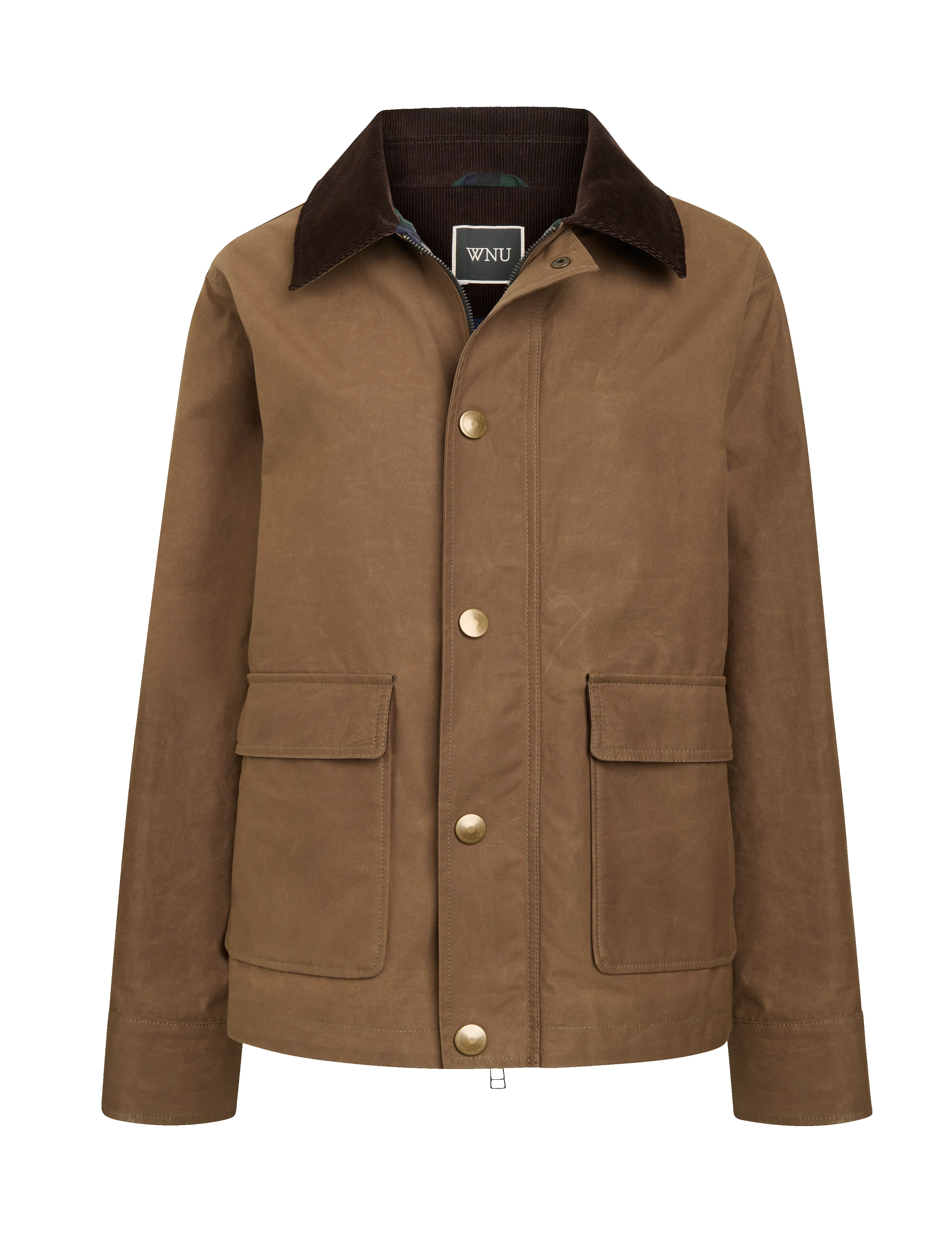 Kent Jacket: Waxed Cotton, Chocolate sold by With Nothing Underneath product image thumbnail 4