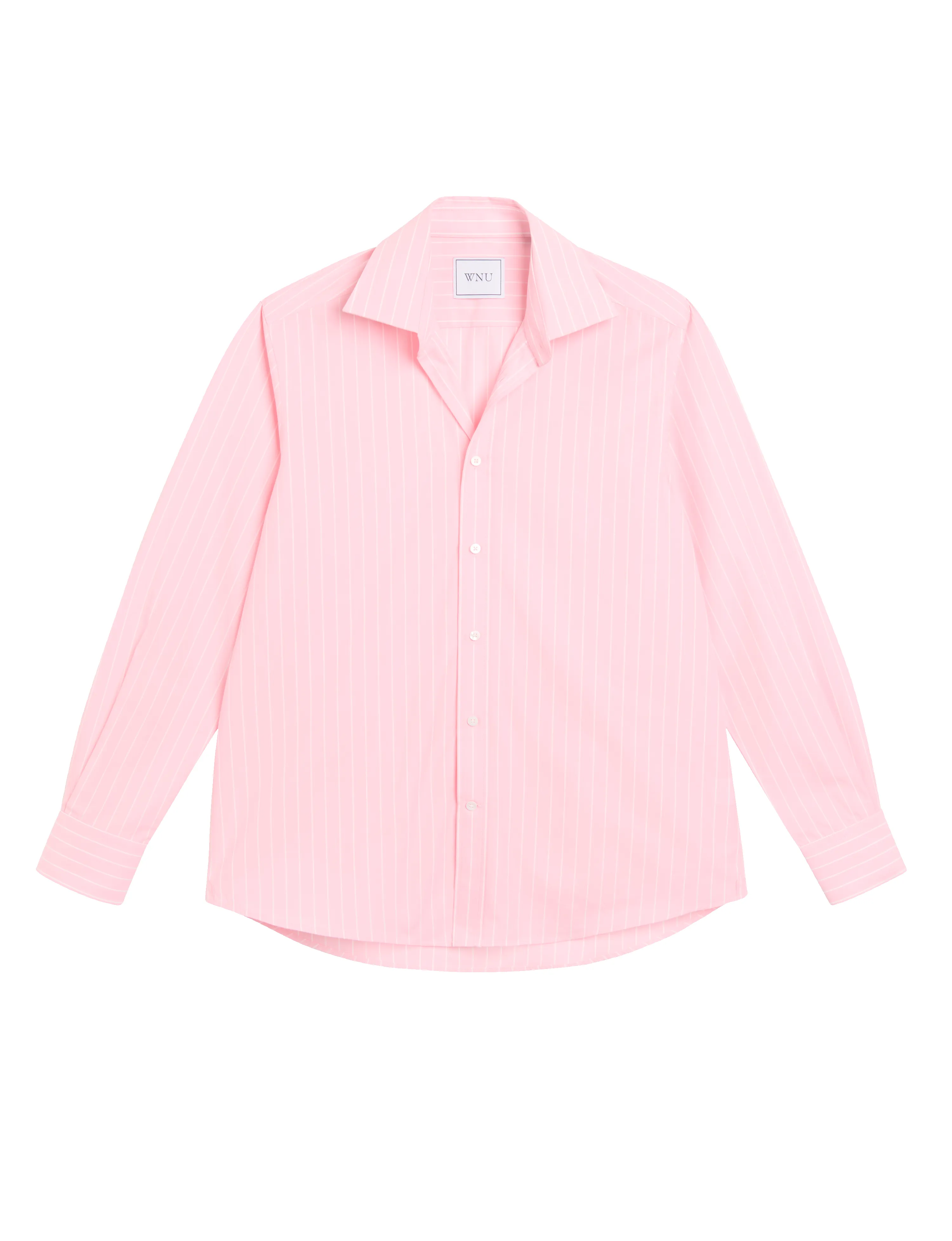 The Boyfriend: Fine Poplin, Light Pink Stripe sold by With Nothing Underneath product image thumbnail 3