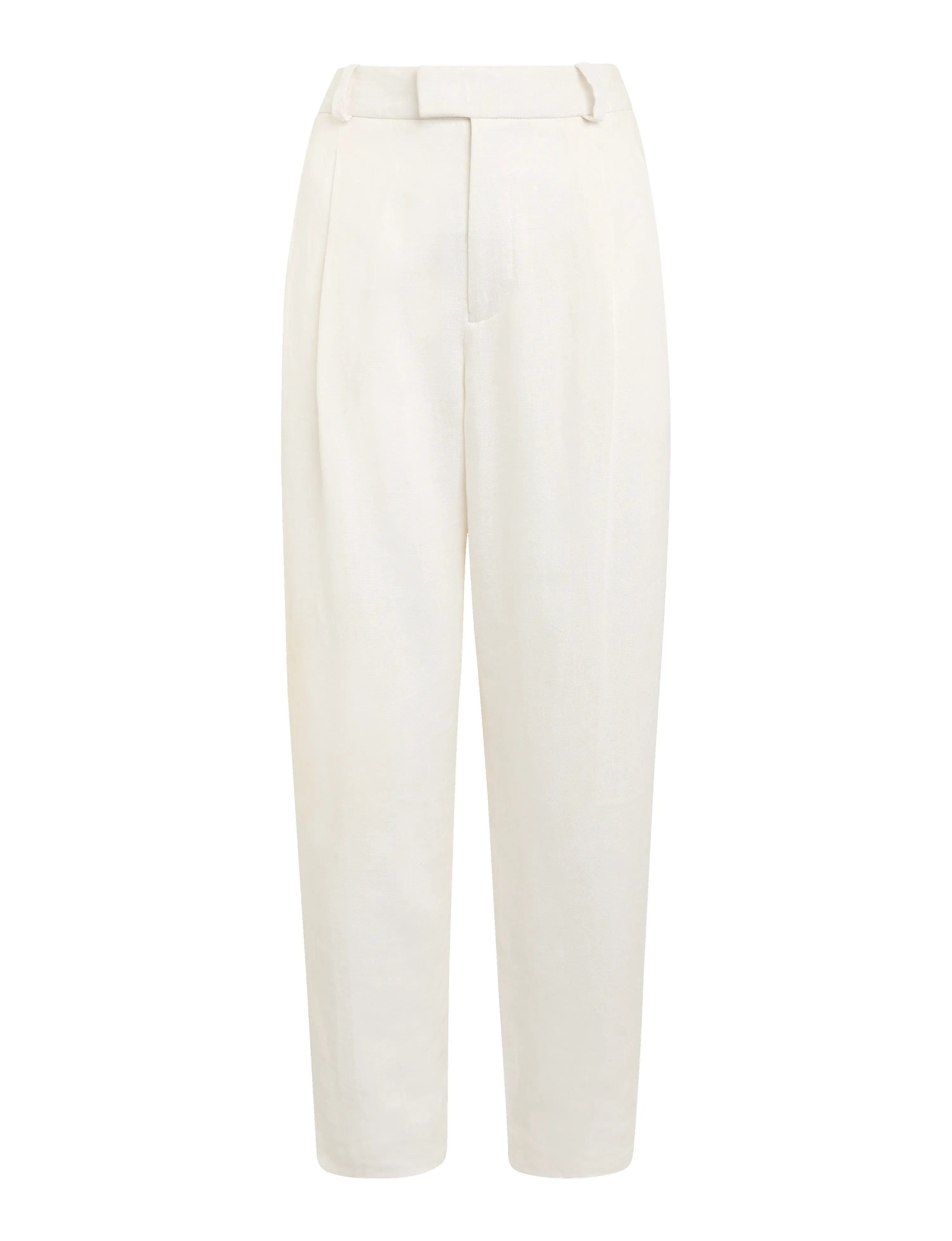 Christy Trouser: Linen, Ivory sold by With Nothing Underneath product image thumbnail 3
