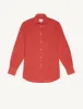 The Boyfriend: Linen, Cardinal Red sold by With Nothing Underneath
