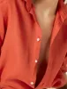 The Boyfriend: Linen, Cardinal Red sold by With Nothing Underneath