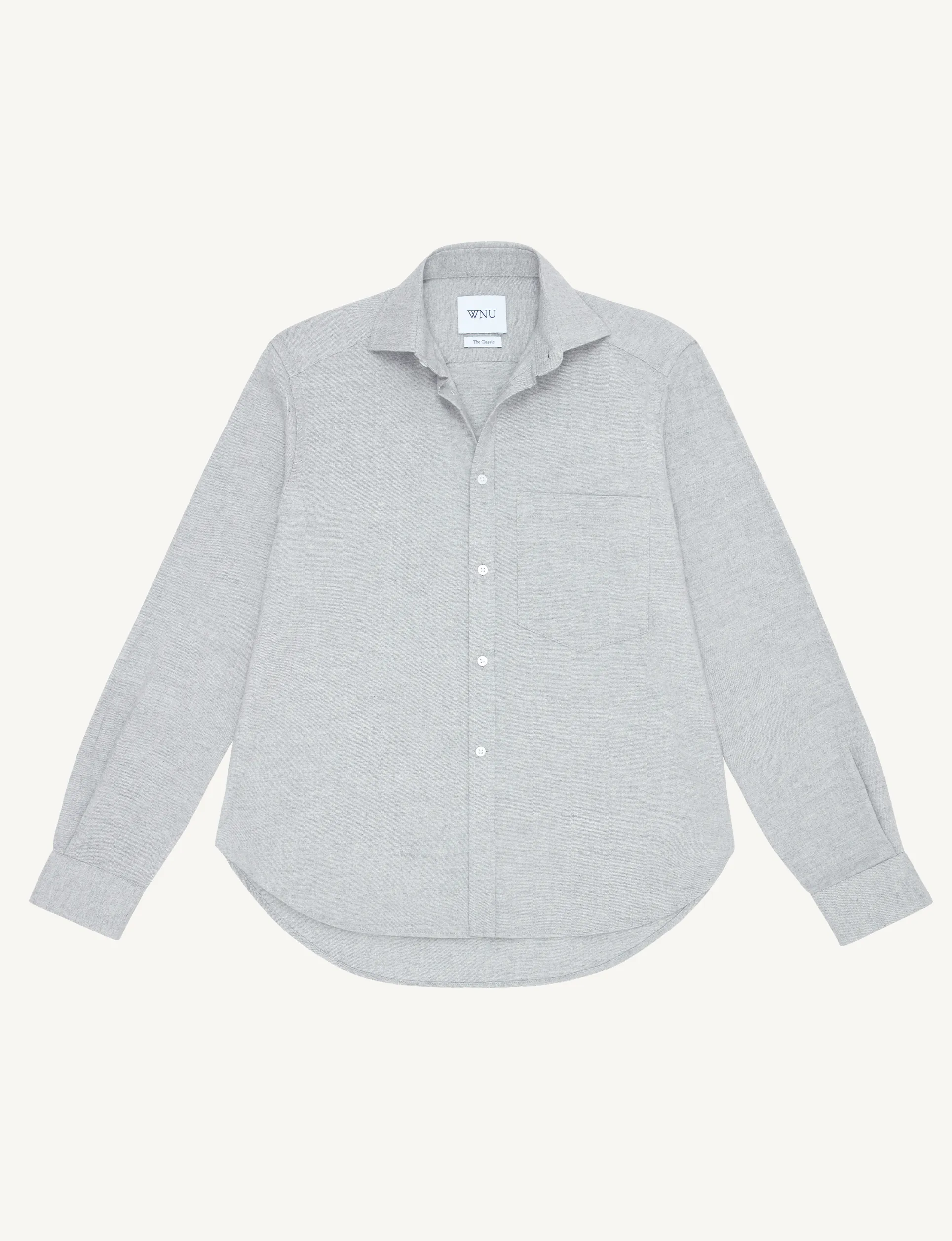 The Classic: Fine Brushed, Grey sold by With Nothing Underneath product image thumbnail 2