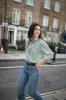 The Boyfriend: TENCEL™ Lyocell, Forest Green Stripe sold by With Nothing Underneath