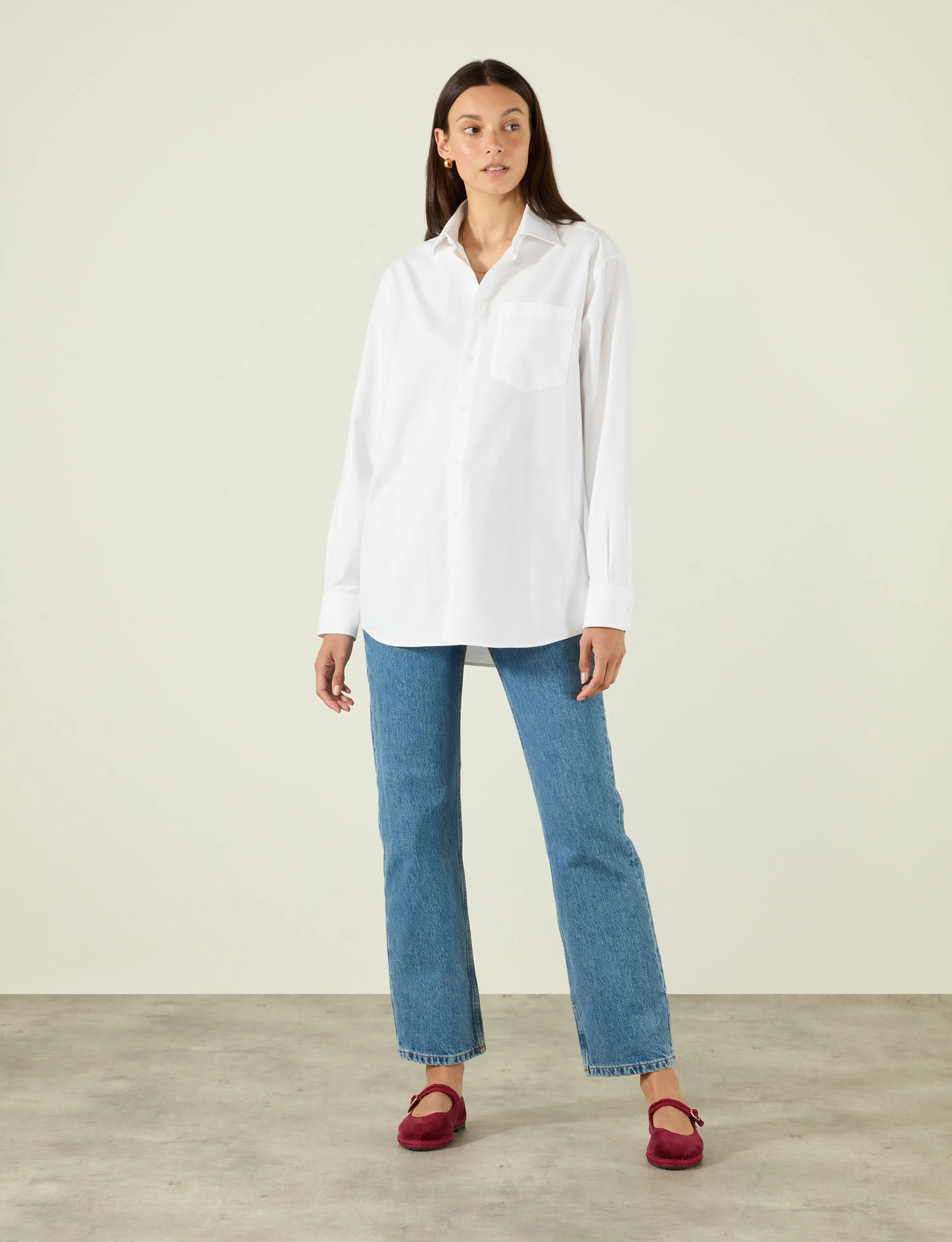 Chessie: Oxford, White sold by With Nothing Underneath product image thumbnail 5