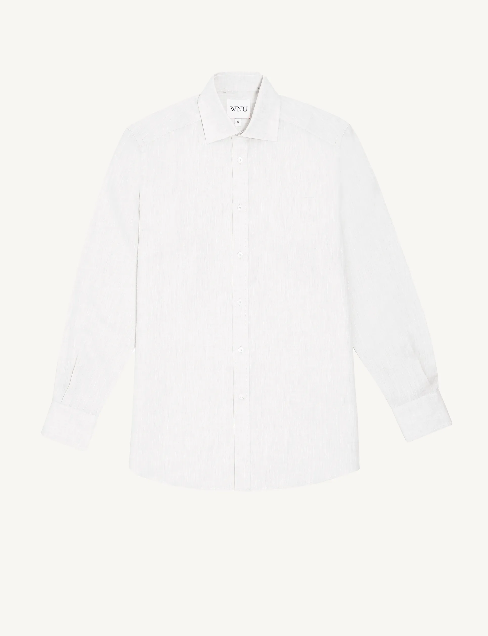The Boyfriend: Linen, White sold by With Nothing Underneath product image thumbnail 3