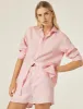 The Boxer: Linen, Grapefruit Pink sold by With Nothing Underneath