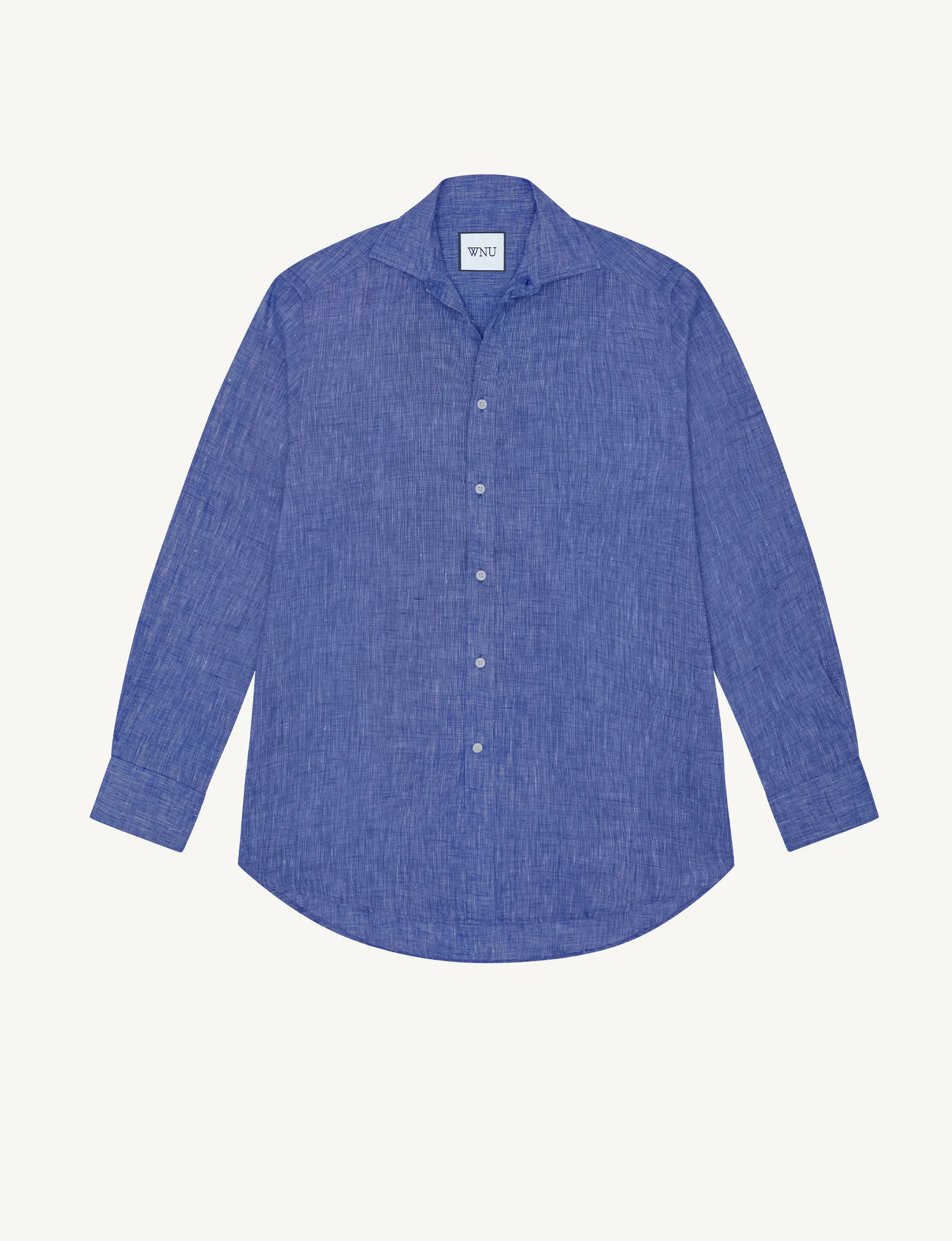 The Boyfriend: Linen, Lapis Blue sold by With Nothing Underneath product image thumbnail 2