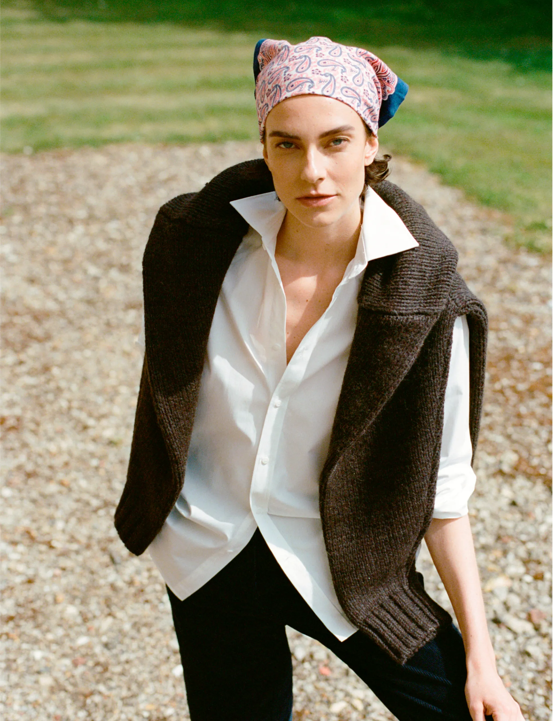 The Boyfriend: Poplin, White sold by With Nothing Underneath