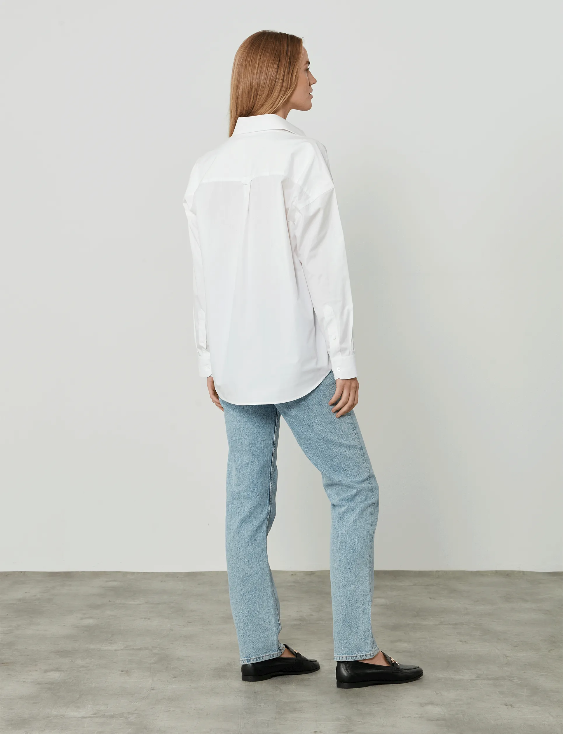 The Weekend: Fine Poplin, White sold by With Nothing Underneath product image thumbnail 5