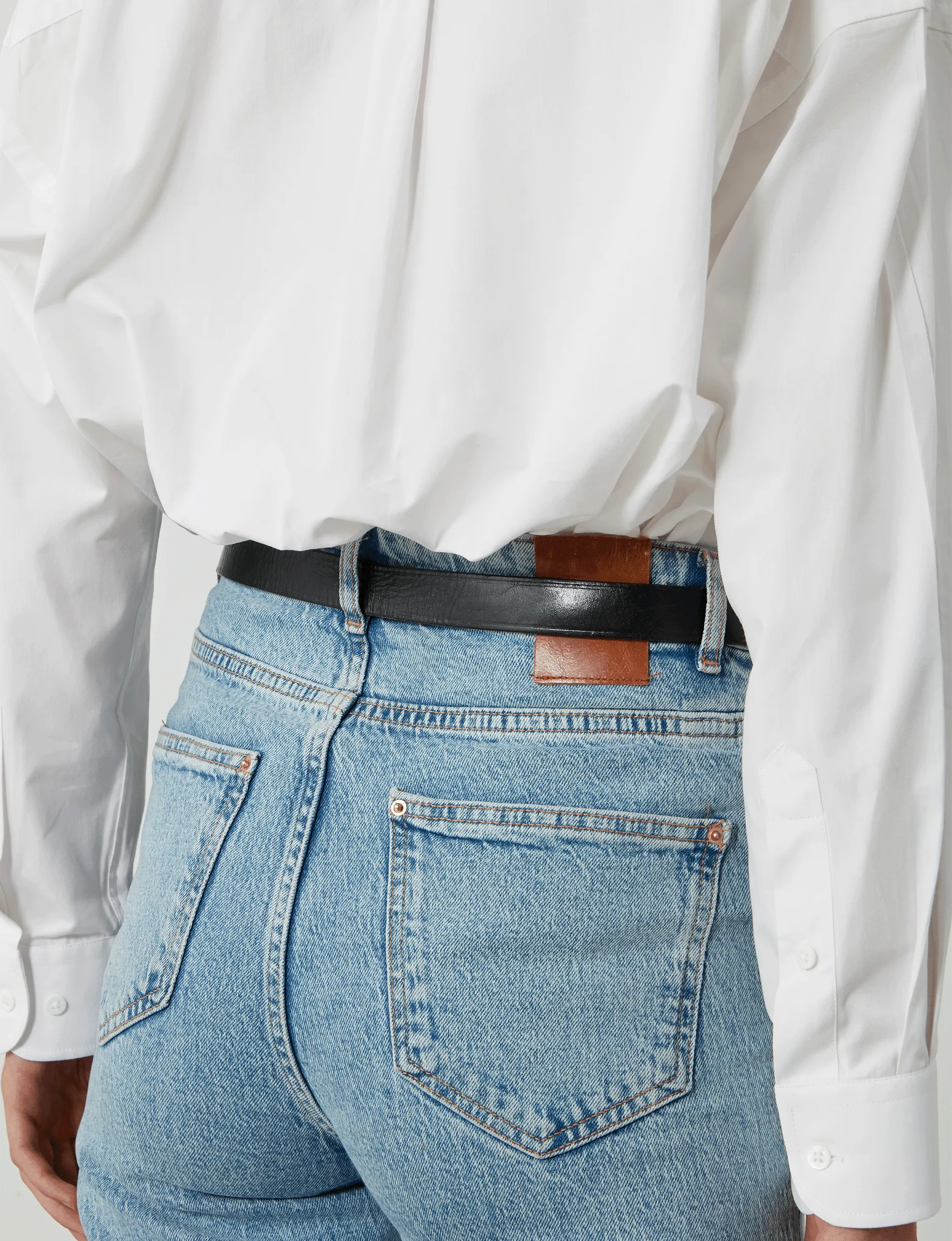 The Weekend: Fine Poplin, White sold by With Nothing Underneath product image thumbnail 4